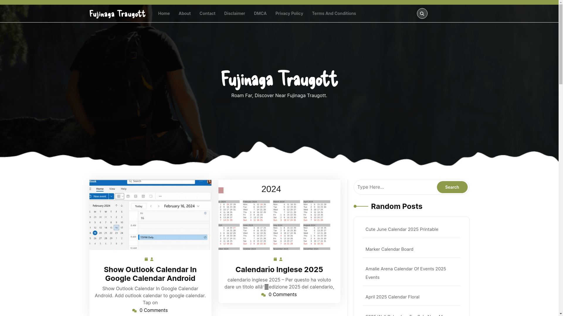 website screenshot of https://fujinagatraugott.pages.dev/