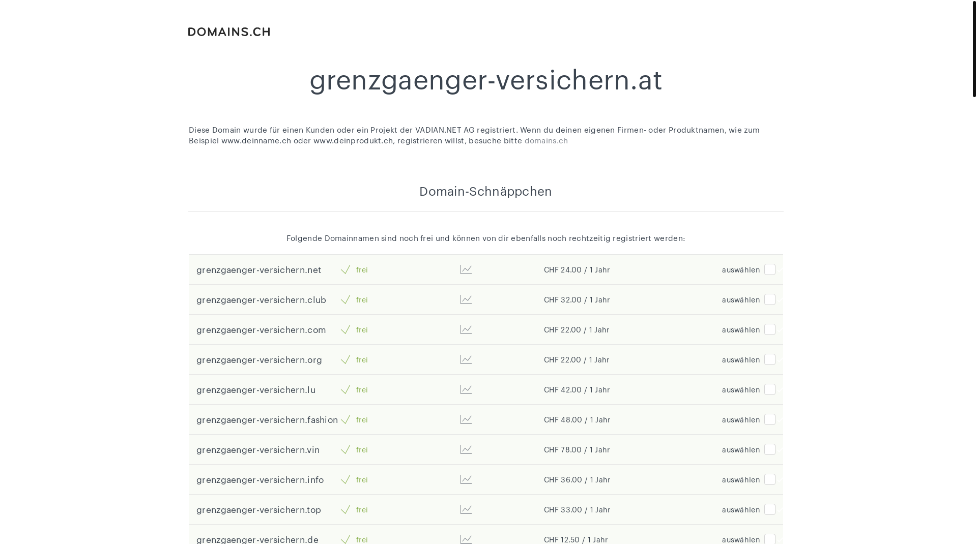 website screenshot of https://grenzgaenger-versichern.at/