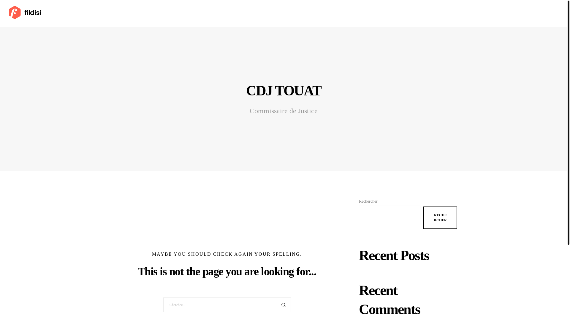 website screenshot of https://cdjtouat.fr/