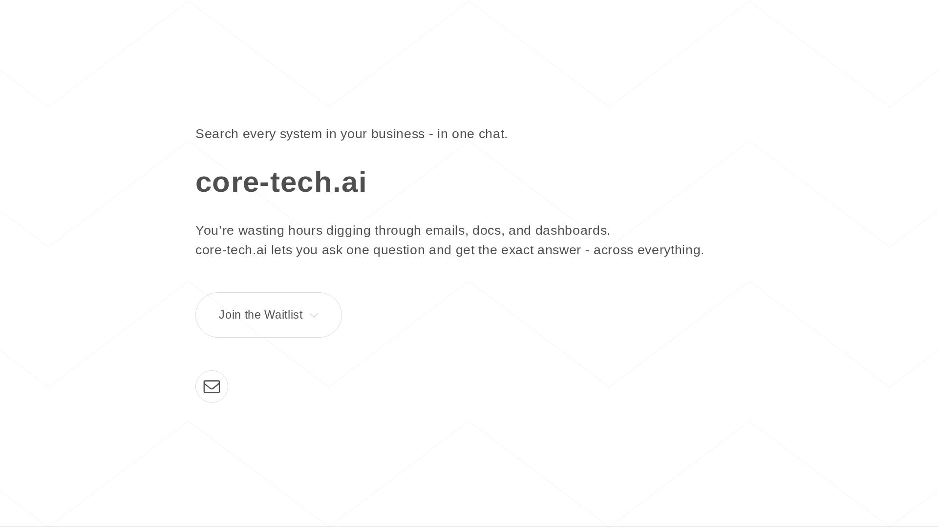 website screenshot of https://core-tech.ai/