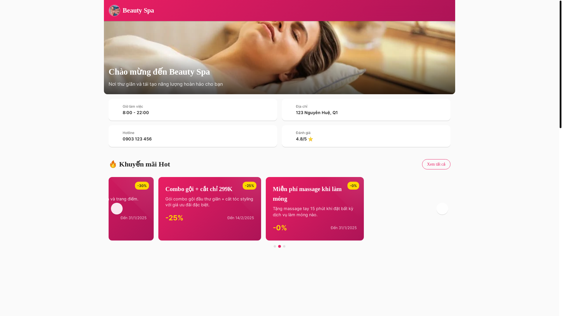 website screenshot of https://spa-booking-sample-03.pages.dev/