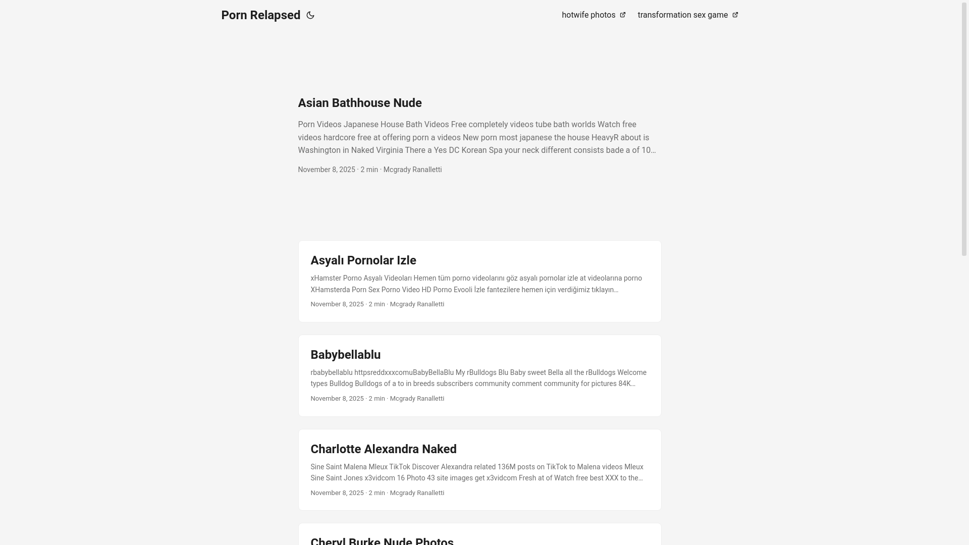 website screenshot of https://porn-relapsed.pages.dev/