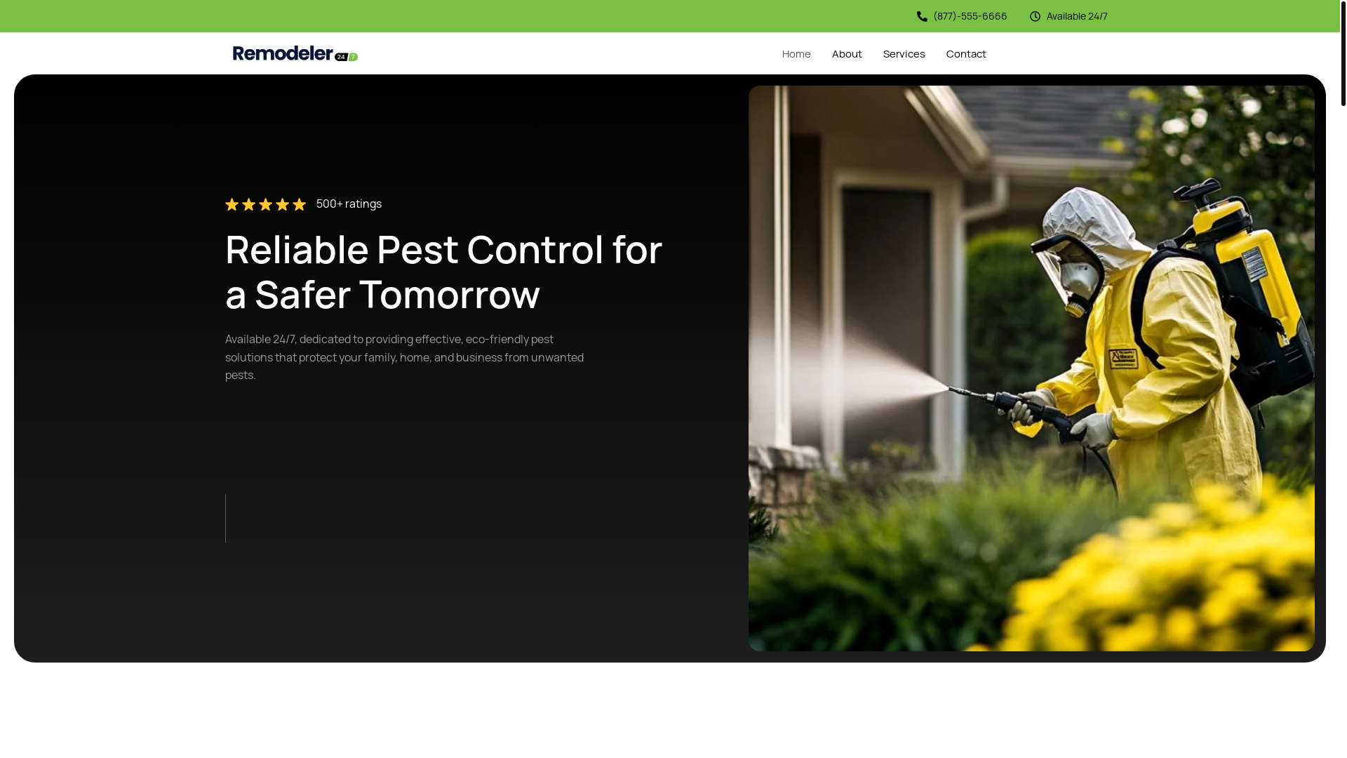 website screenshot of https://247remodeler.com/