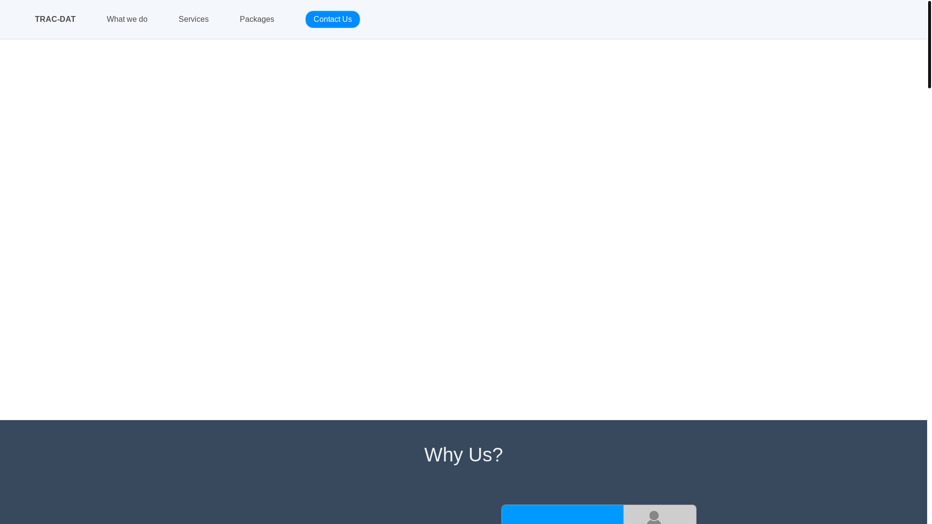website screenshot of https://trac-dat-site.pages.dev/