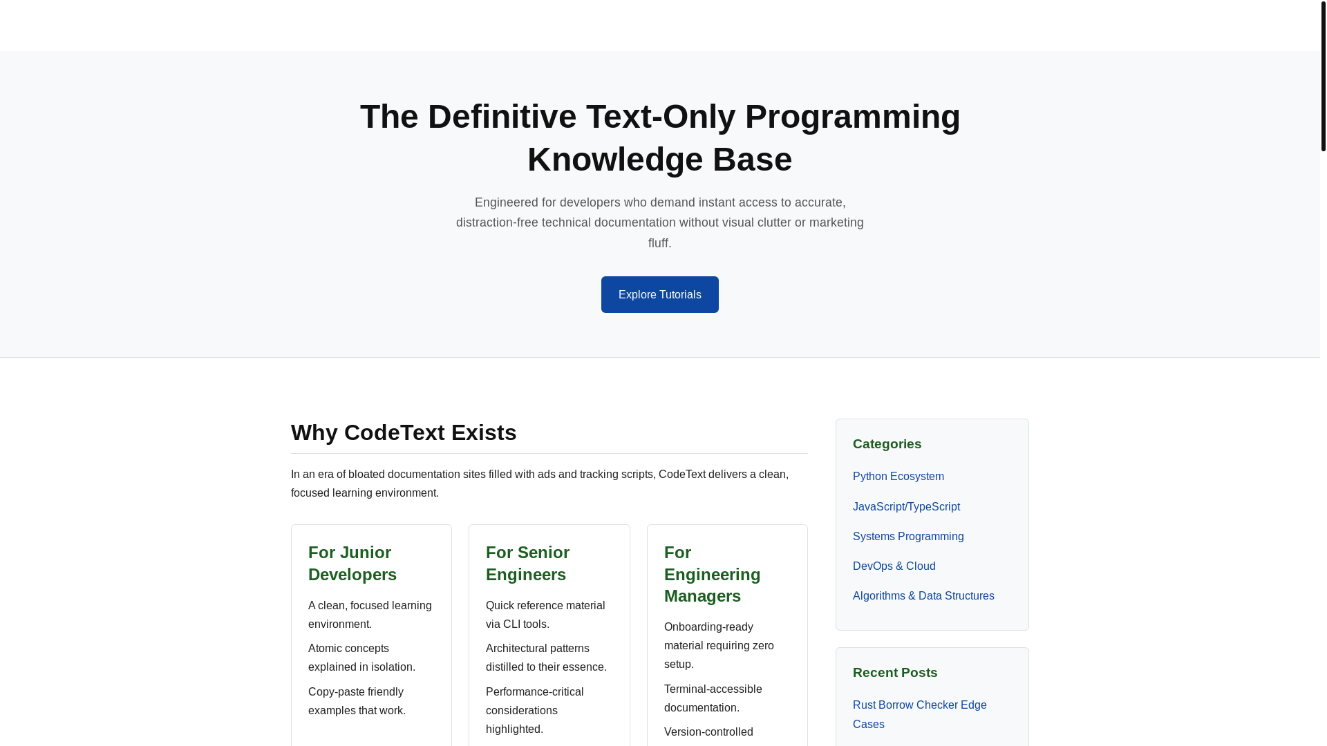 website screenshot of https://codetext.pages.dev/