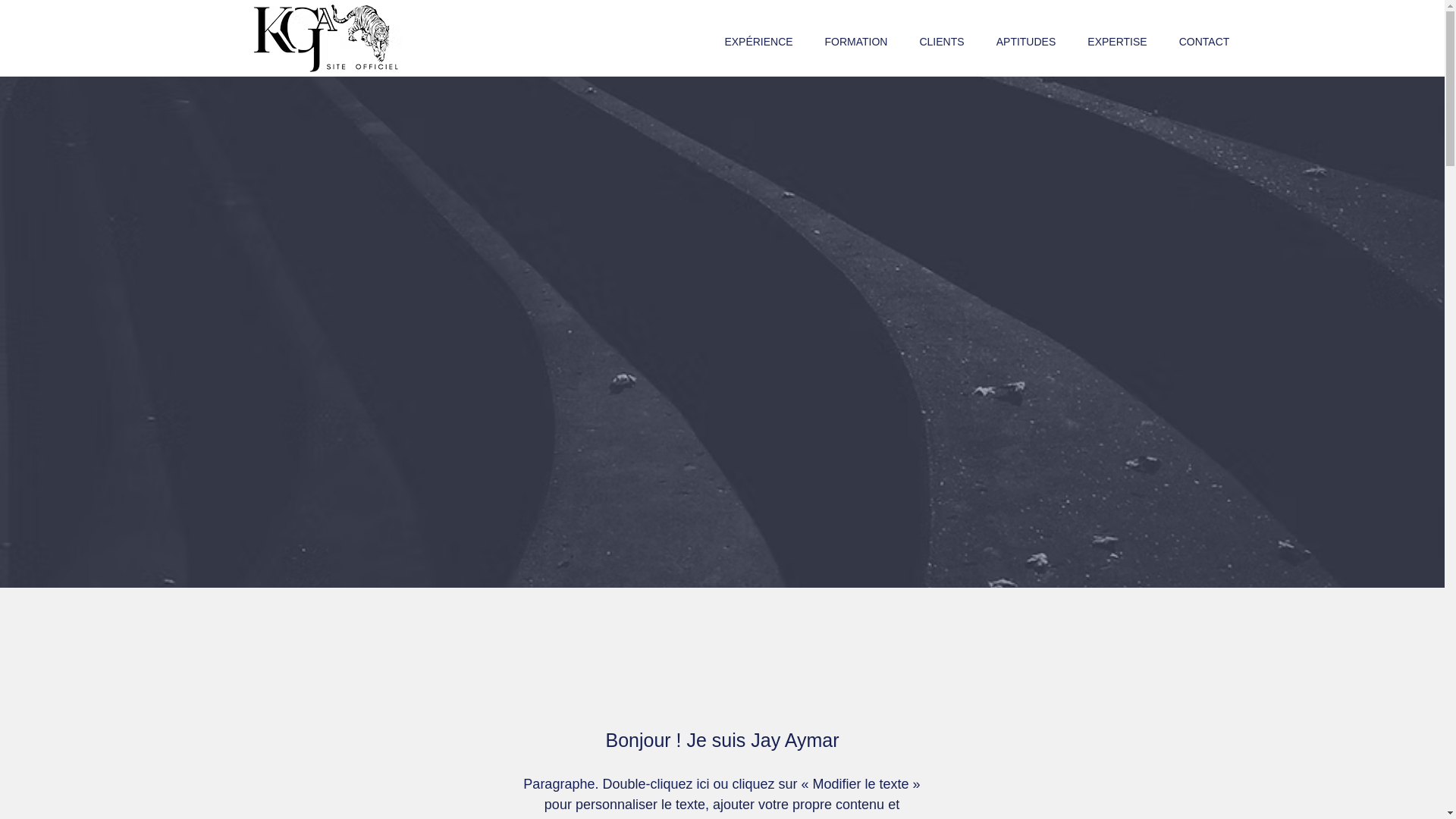 website screenshot of https://kodjo-goudhino.info/