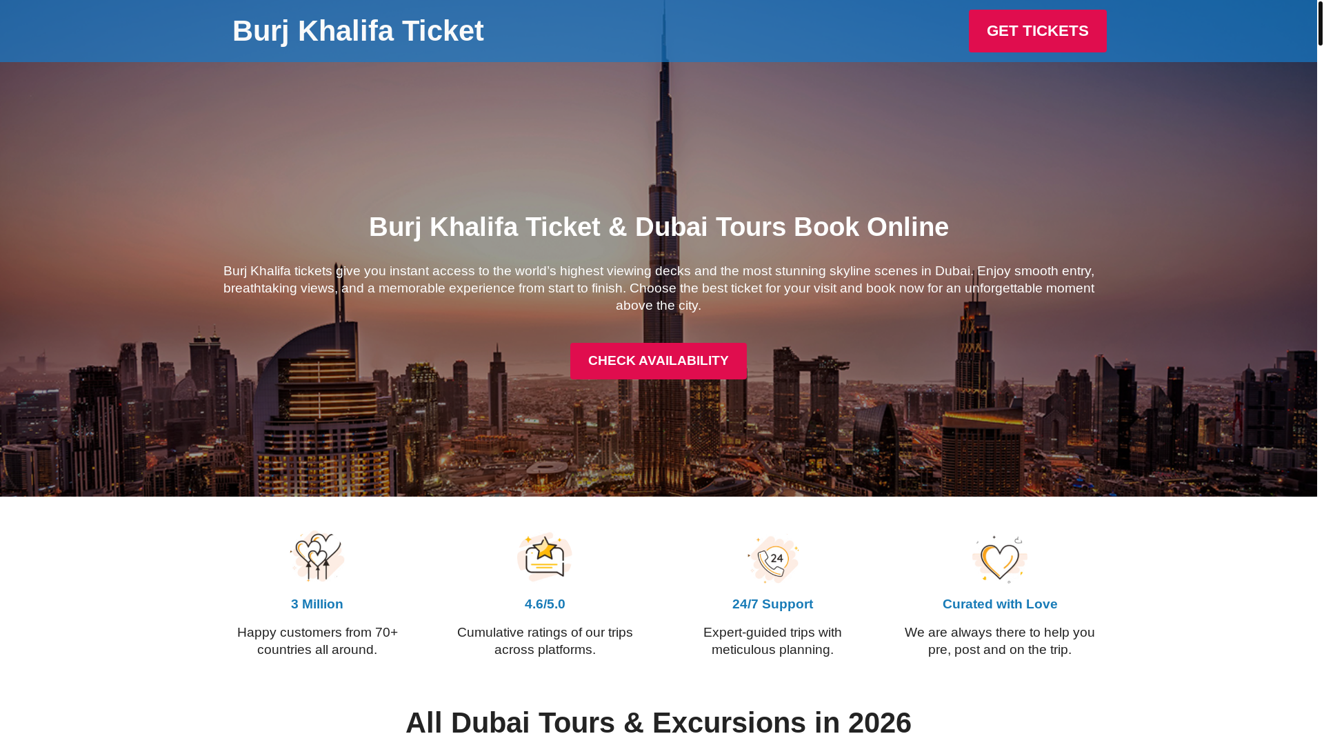 website screenshot of https://dubai-burjkhalifatickets.online/