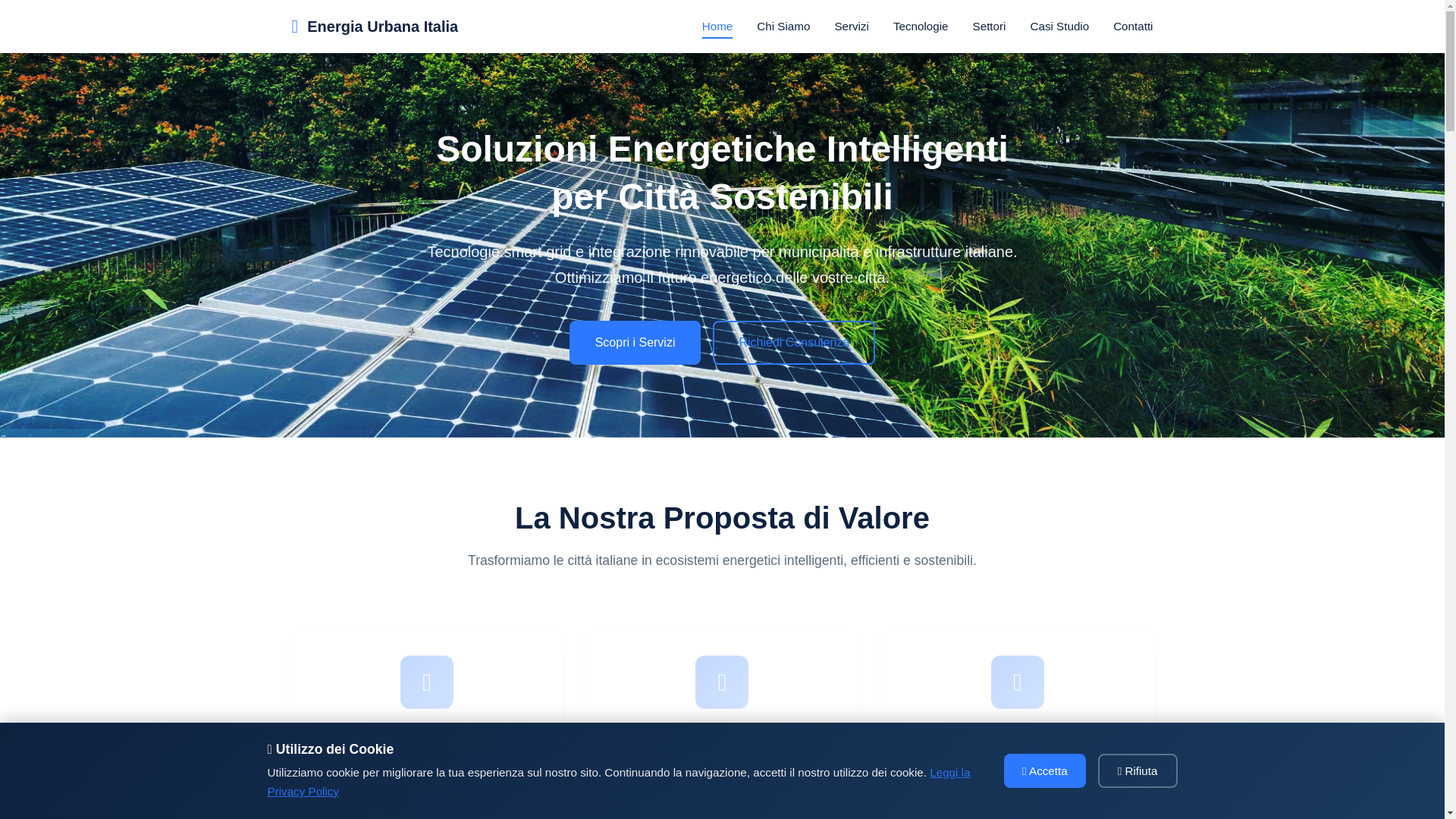 website screenshot of https://energiaurbanaitalia.com/
