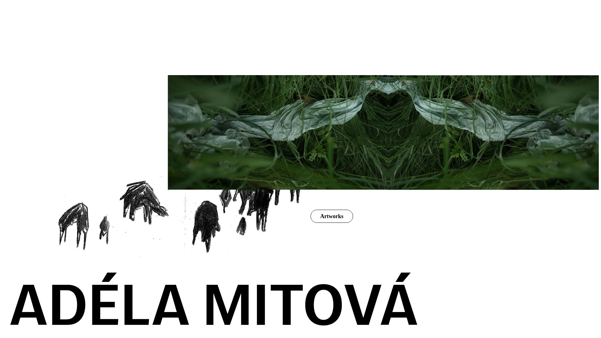 website screenshot of https://adelamitova.com/
