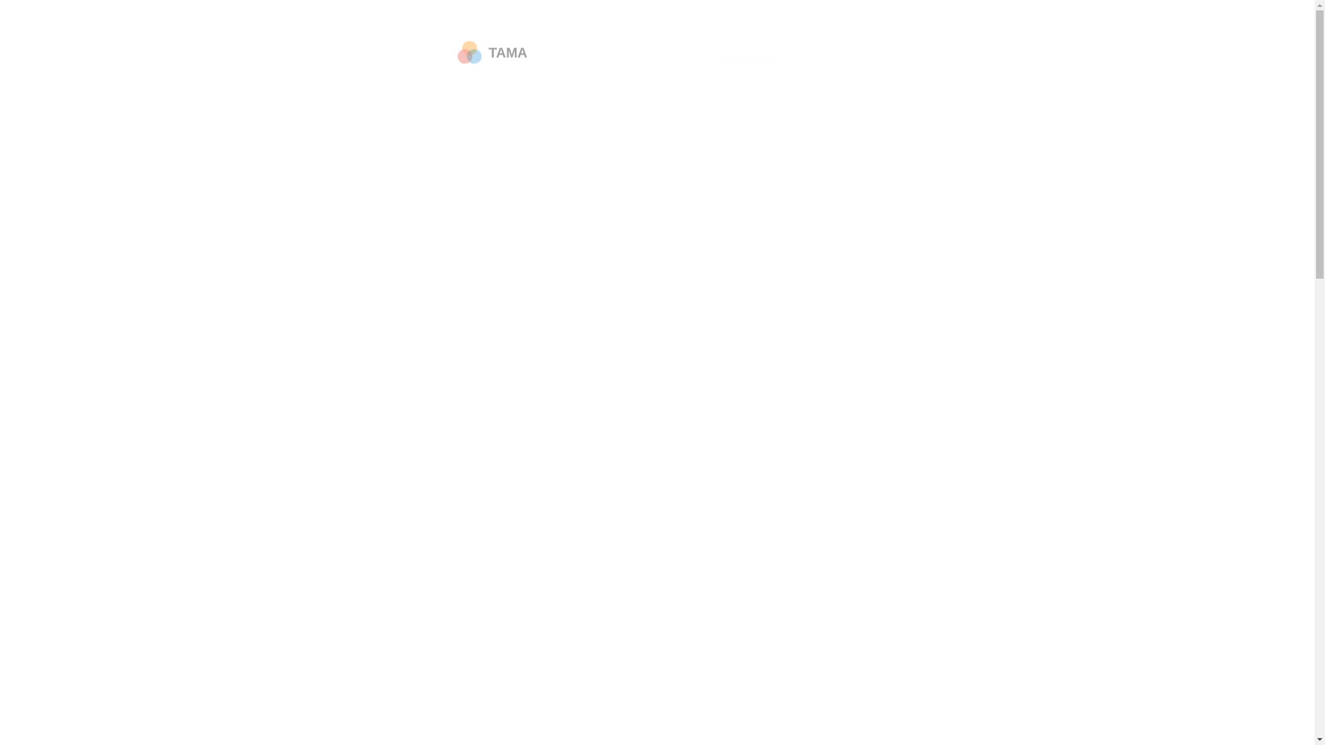 website screenshot of https://jointama.app/