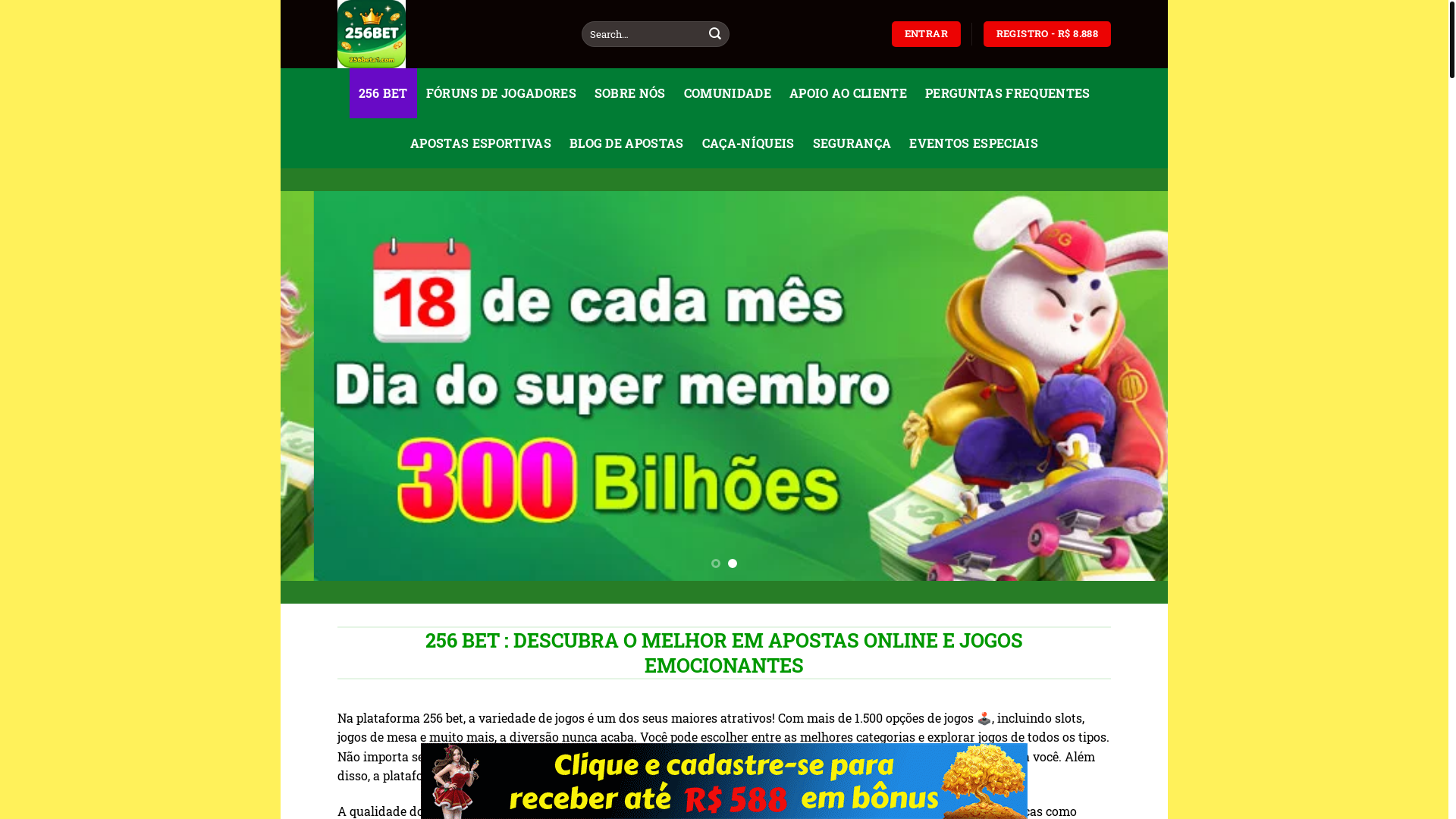 website screenshot of https://256beta1.com/