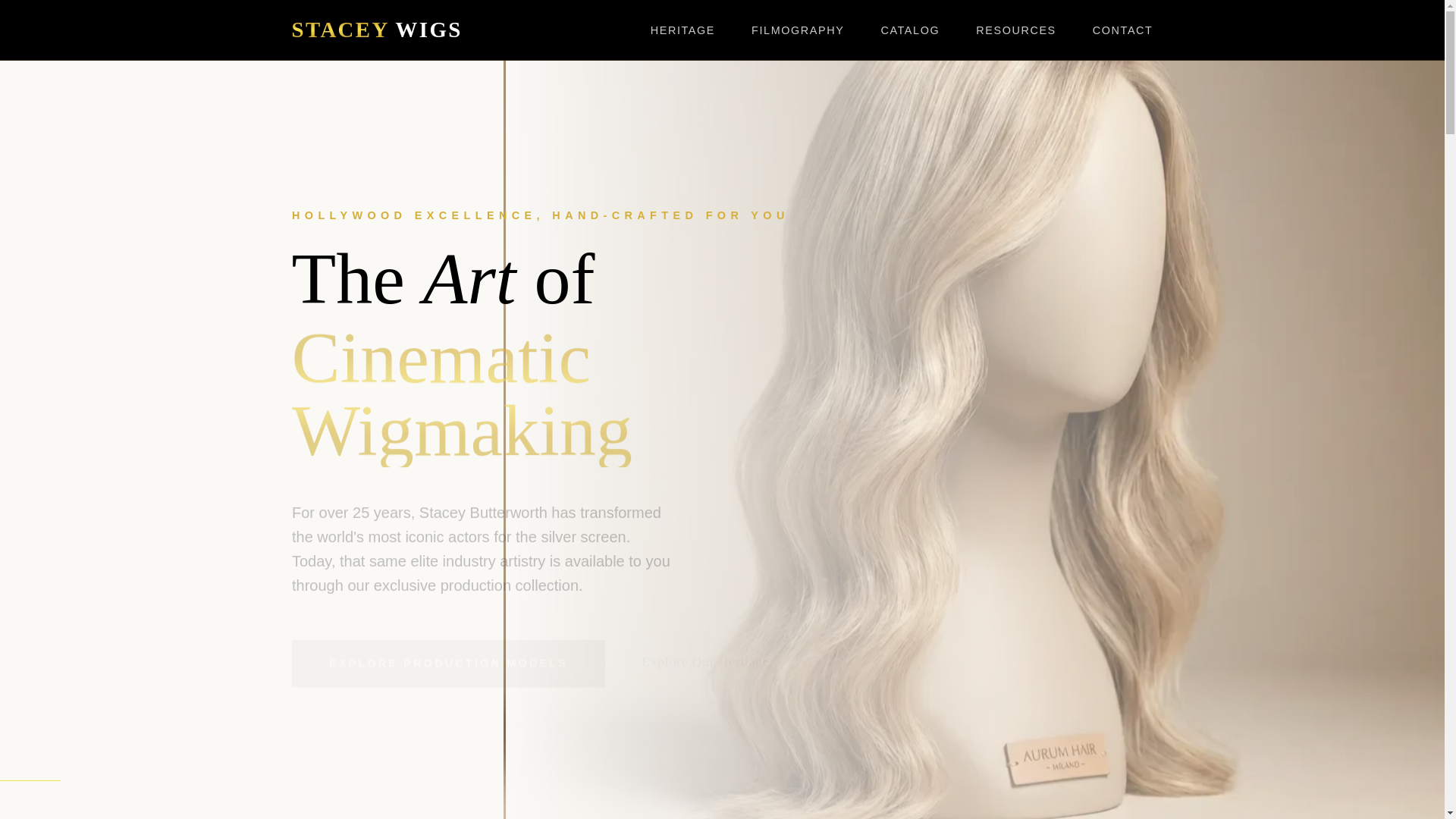 website screenshot of https://stacey-wigs.pages.dev/
