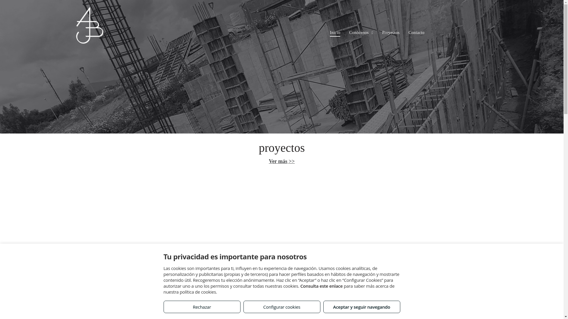 website screenshot of https://ajbarqtec.com/
