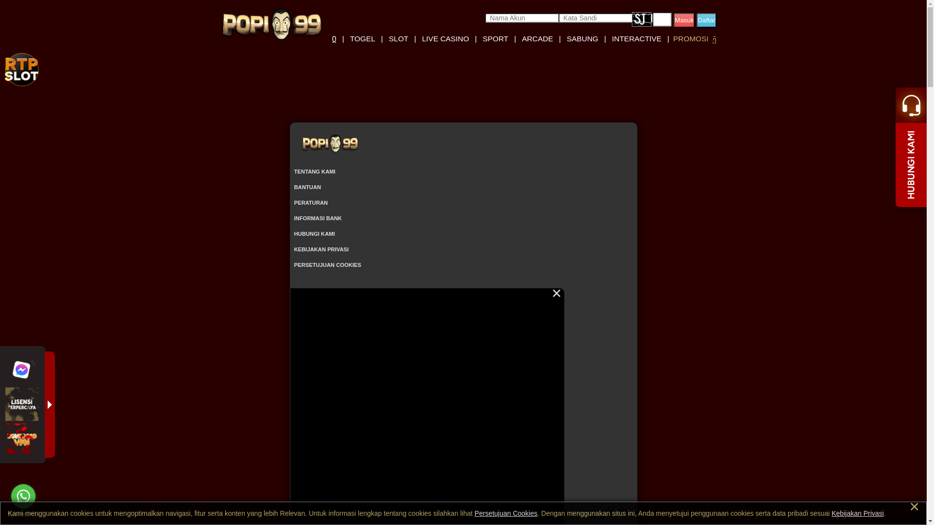 website screenshot of https://popi99sekali.com/