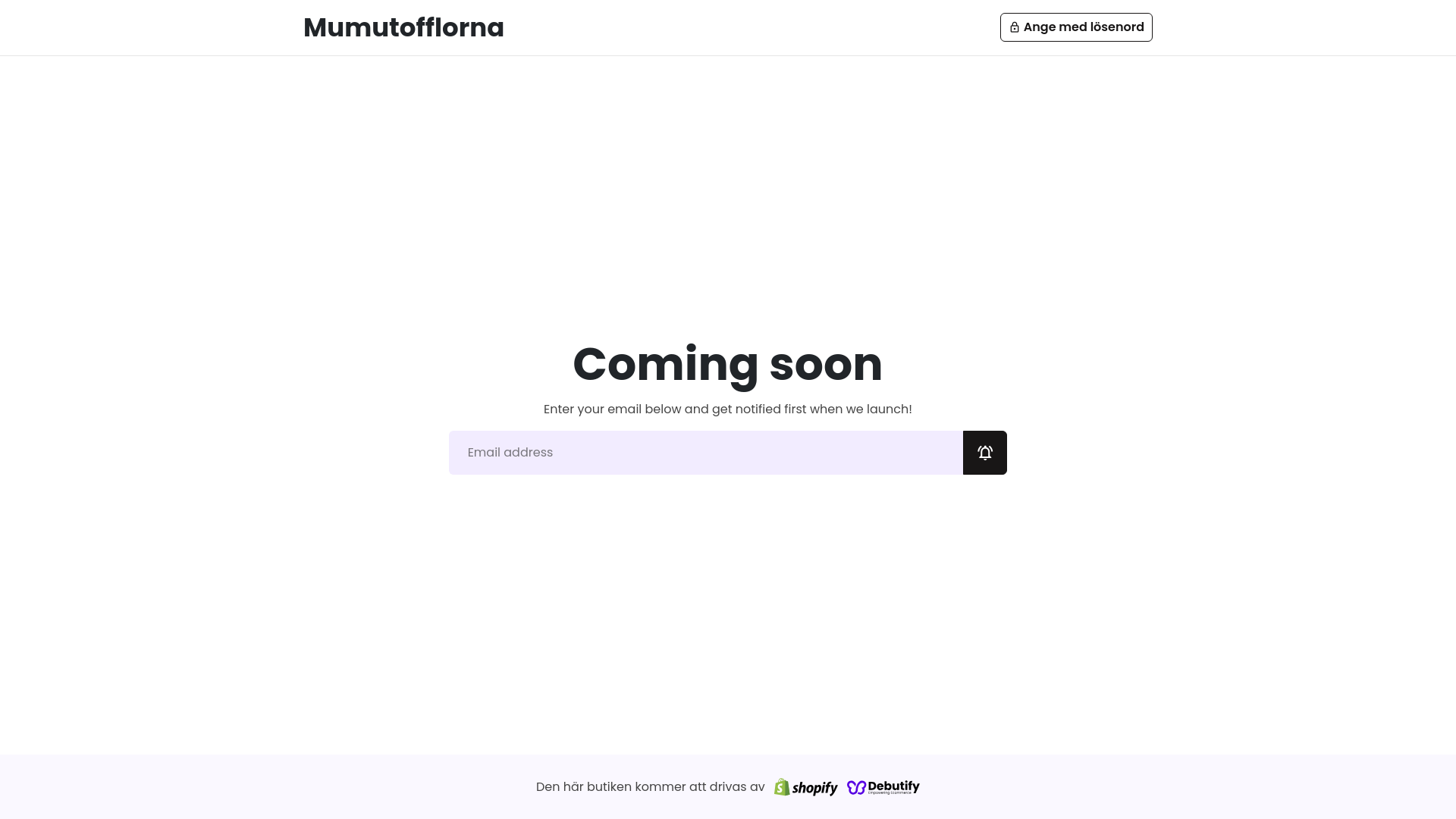 website screenshot of https://lyxpack.se/