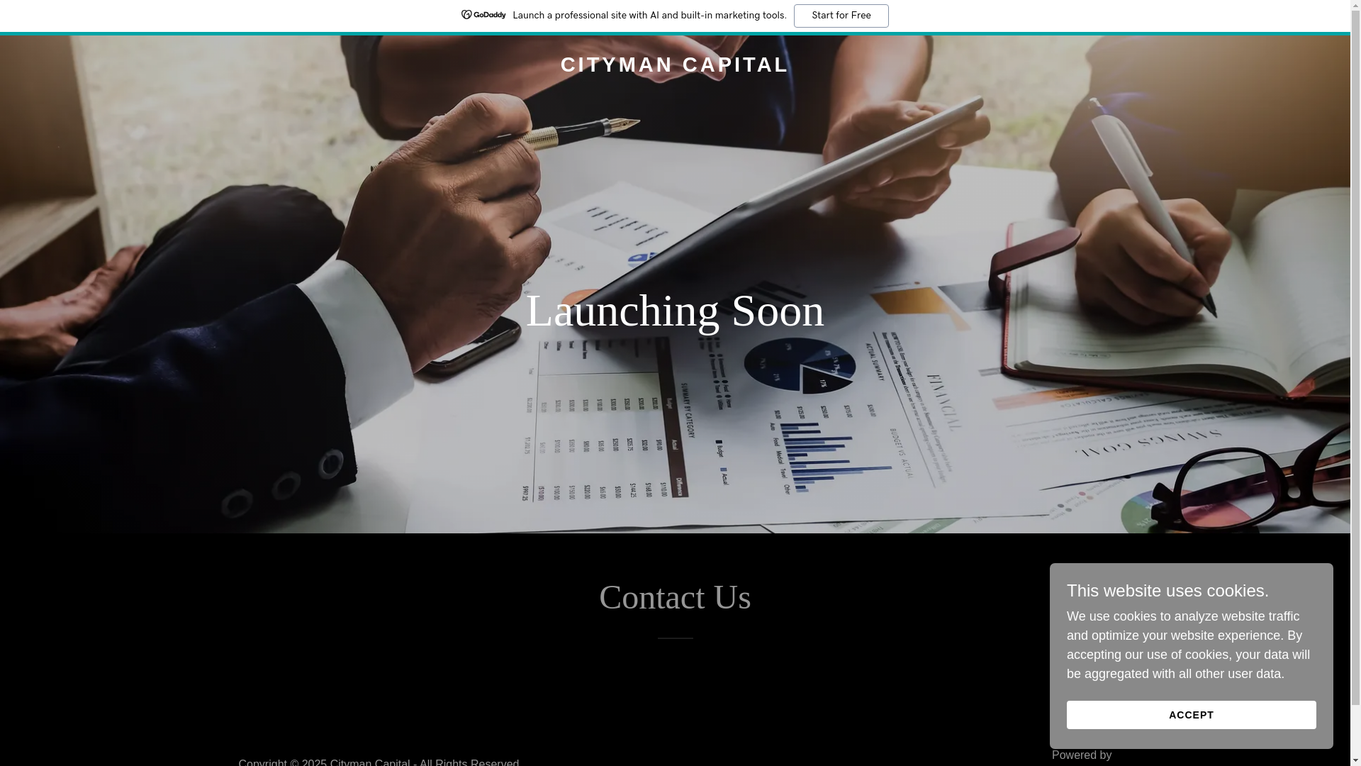 website screenshot of https://citymancapital.com/