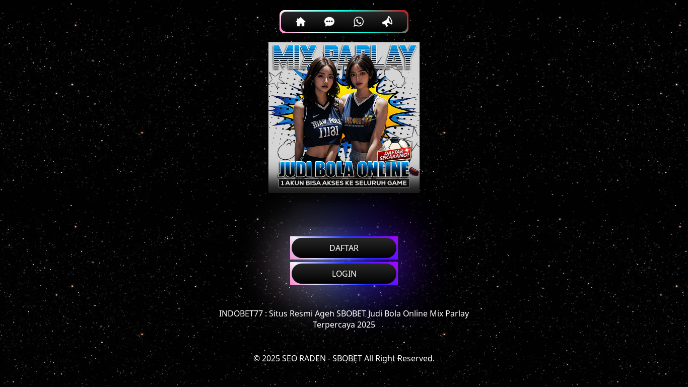 website screenshot of https://jcaksrce-sbobet.pages.dev/