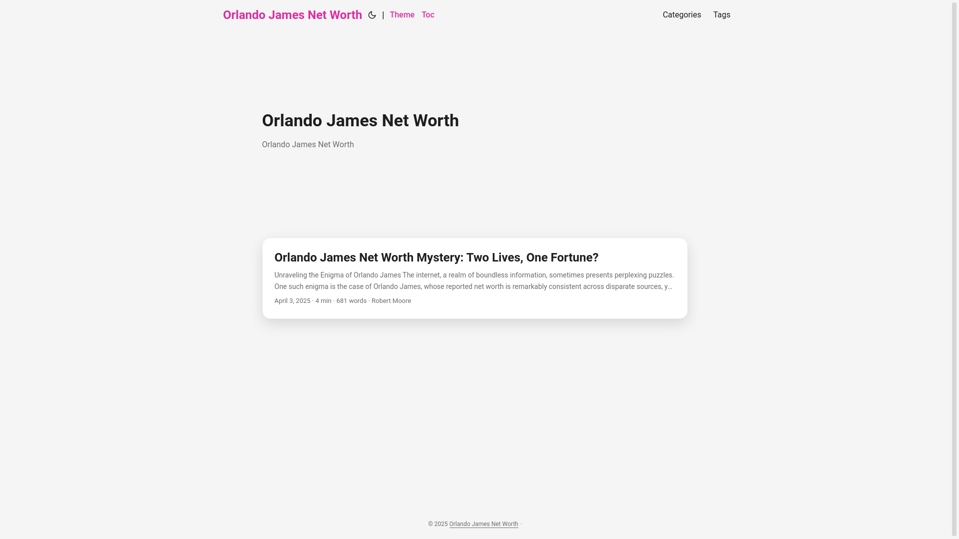 website screenshot of https://orlando-james-net-worth.pages.dev/