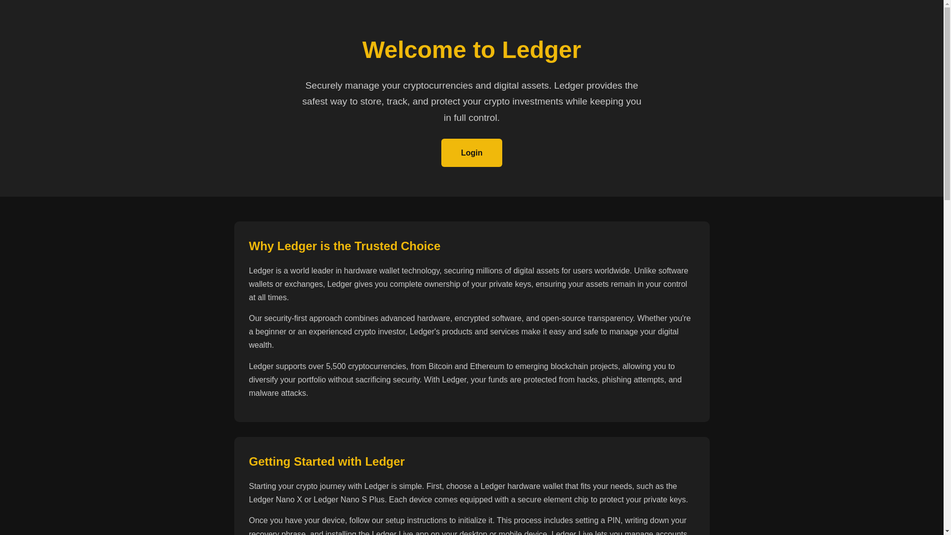 website screenshot of https://start-ldger-en-net.pages.dev/