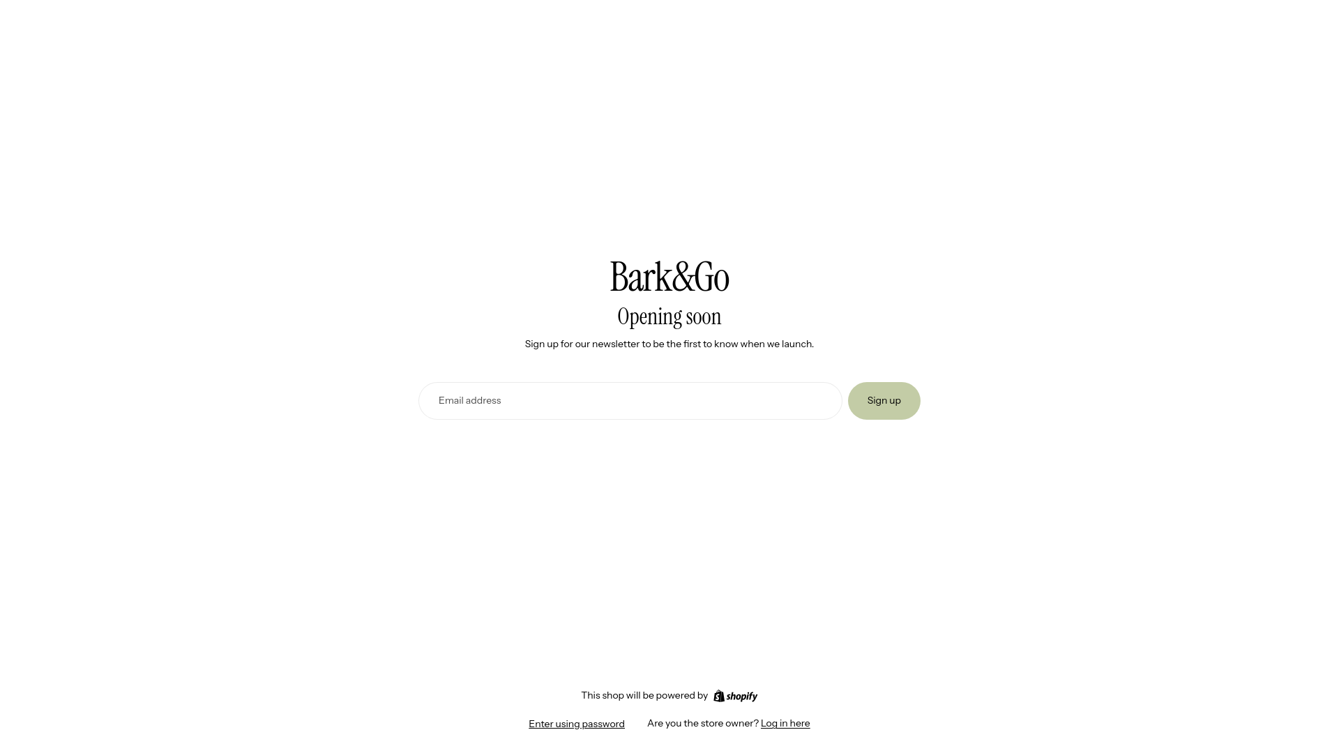website screenshot of https://barkandgo.company/