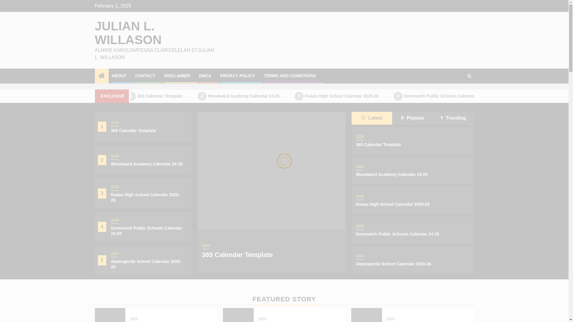 website screenshot of https://julianlwillason.pages.dev/