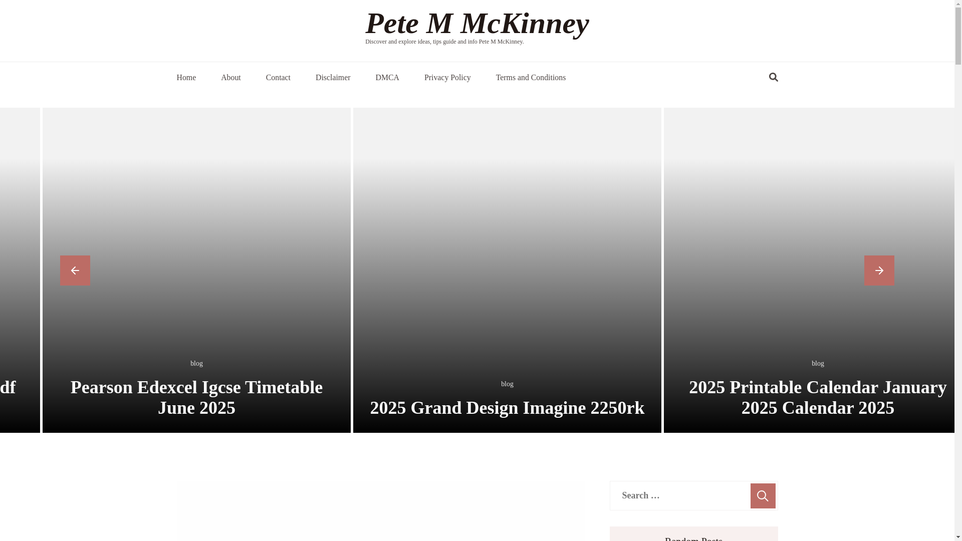 website screenshot of https://petemmckinneym.pages.dev/