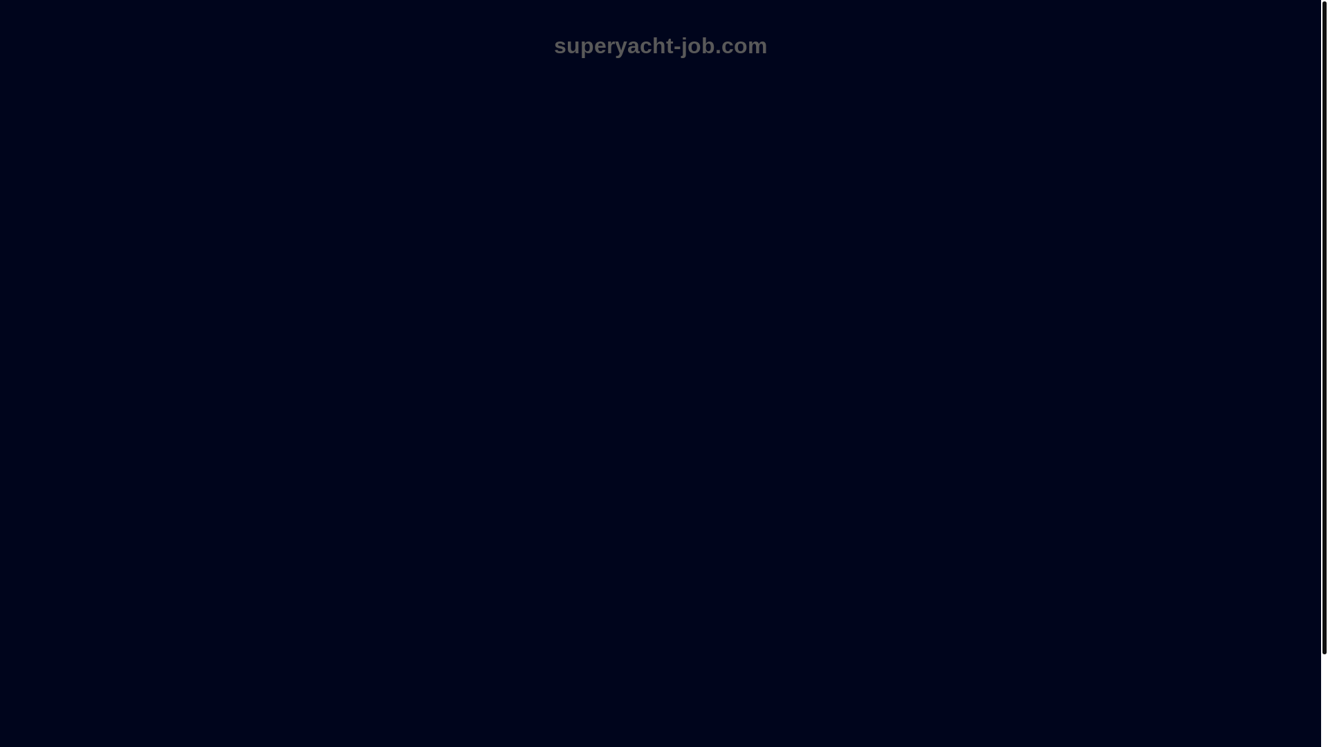 website screenshot of https://superyacht-job.com/