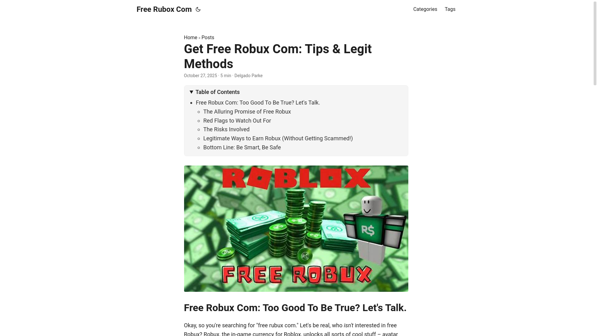 website screenshot of https://free-rubox-com.pages.dev/