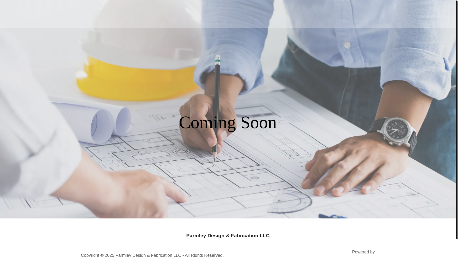 website screenshot of https://parmleydesignandfabrication.us/