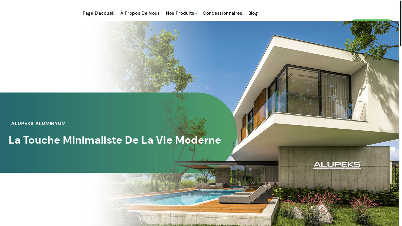 website screenshot of https://alupeks.fr/
