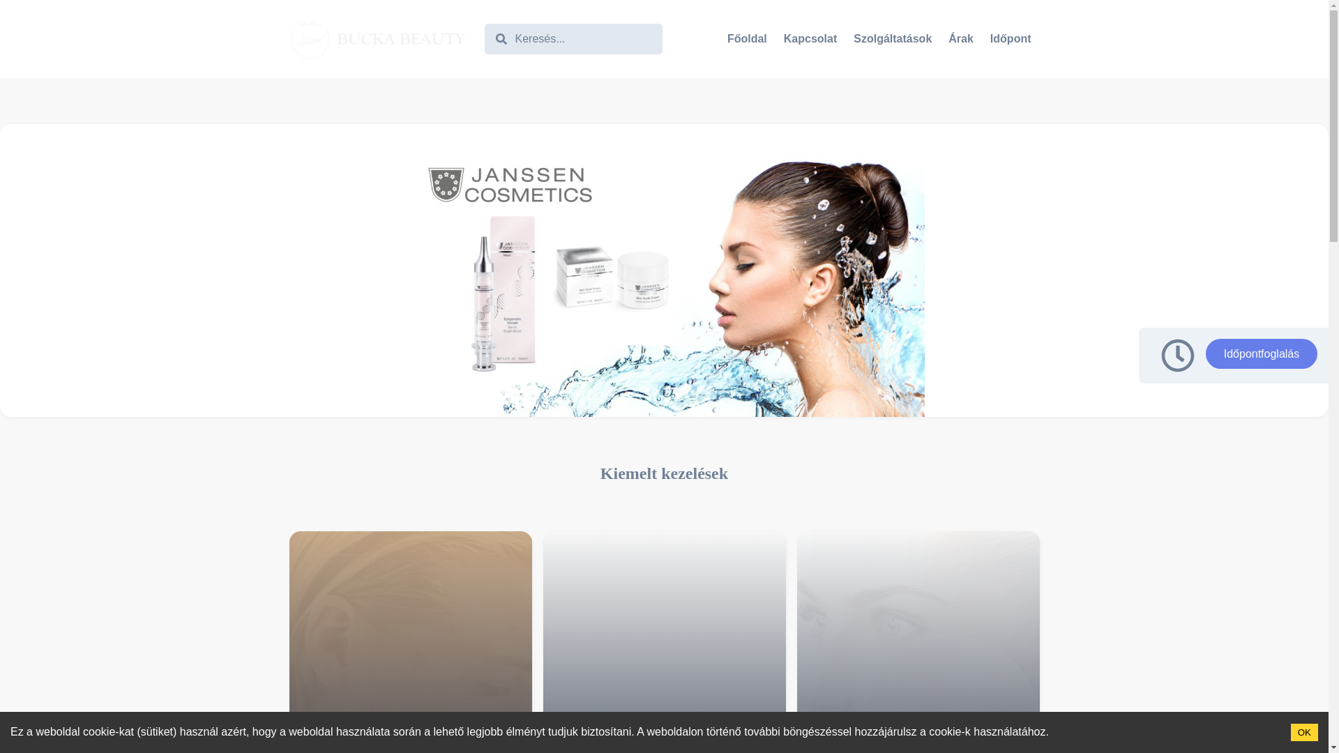 website screenshot of https://buckabeauty.pages.dev/