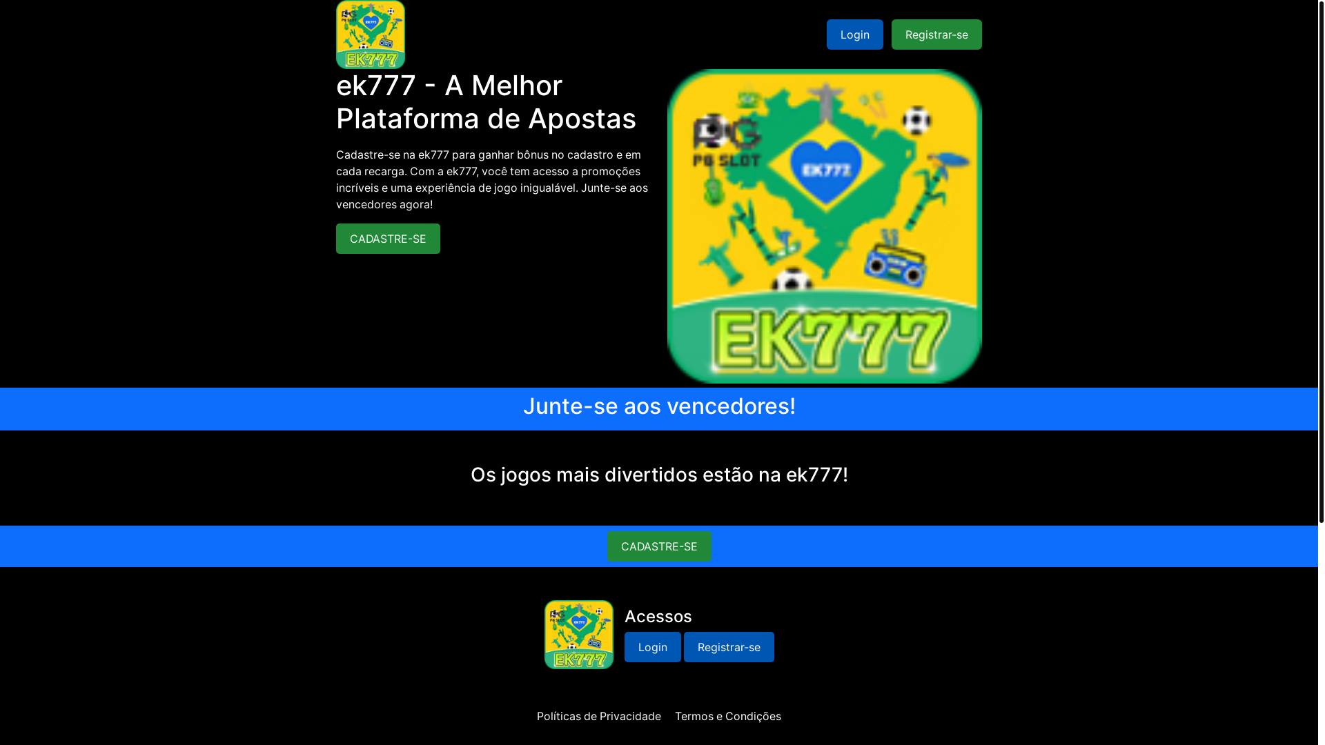 website screenshot of https://ek7776g.com/