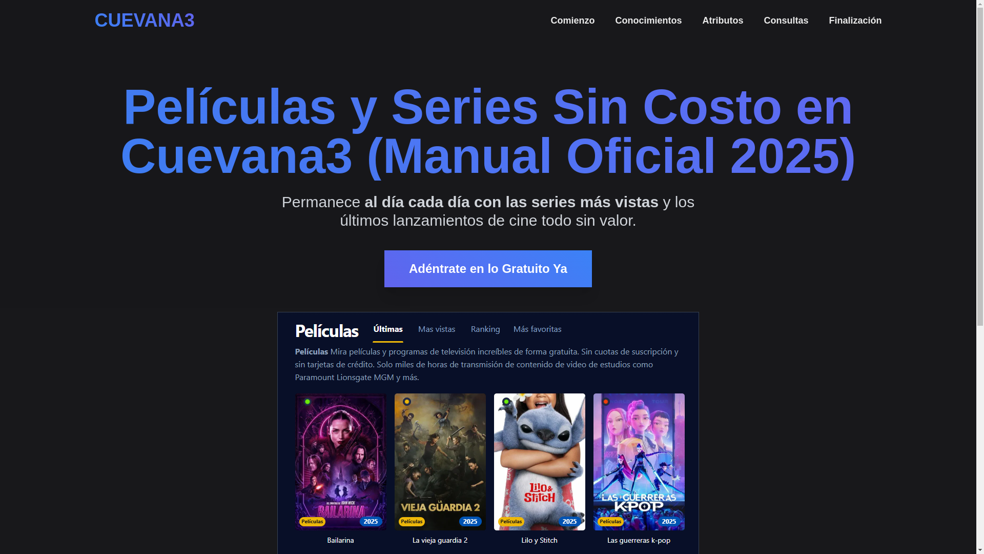 website screenshot of https://cuevana3-qdzw.pages.dev/