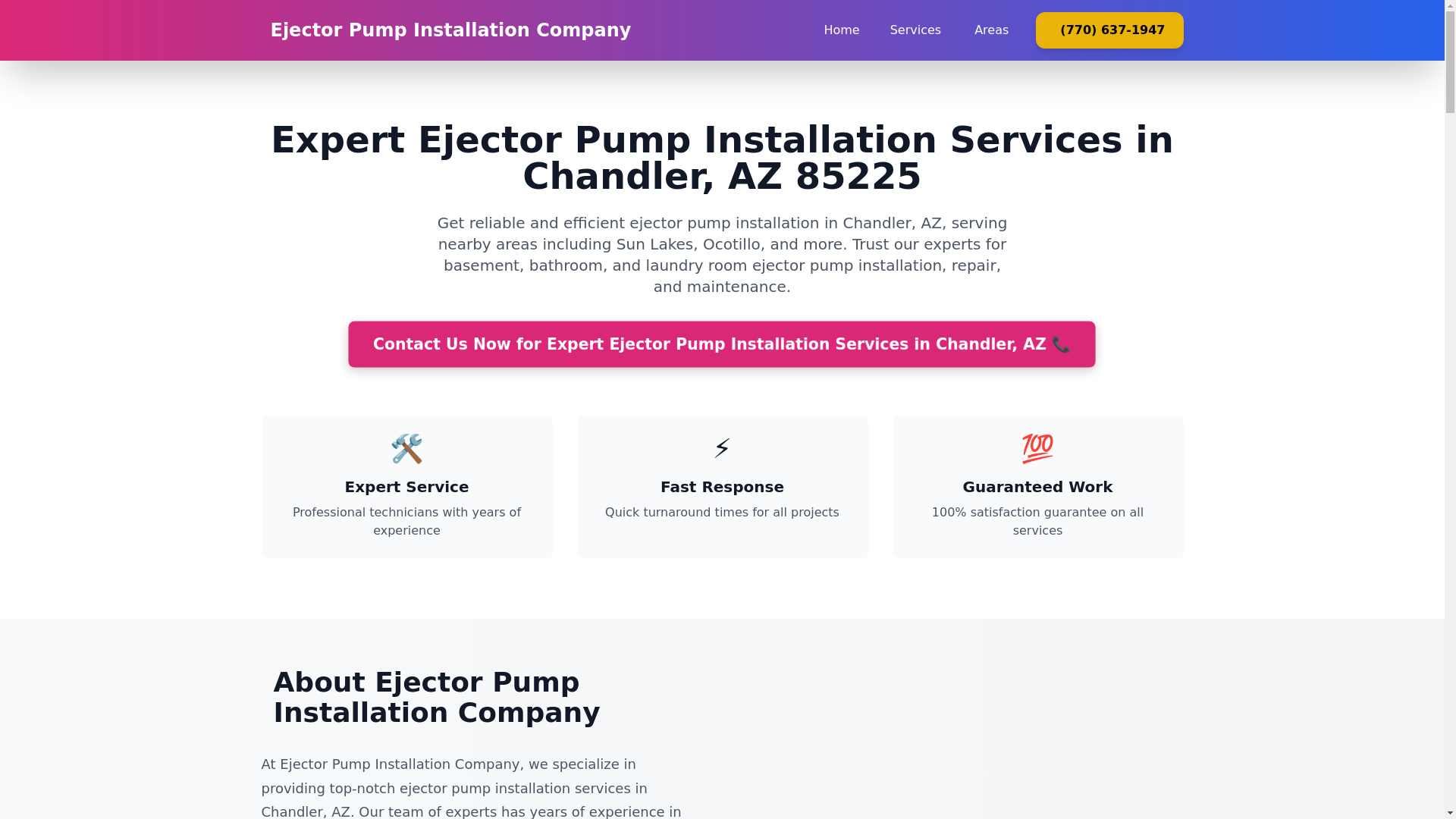website screenshot of https://ejector-pump-installation-chandler.pages.dev/