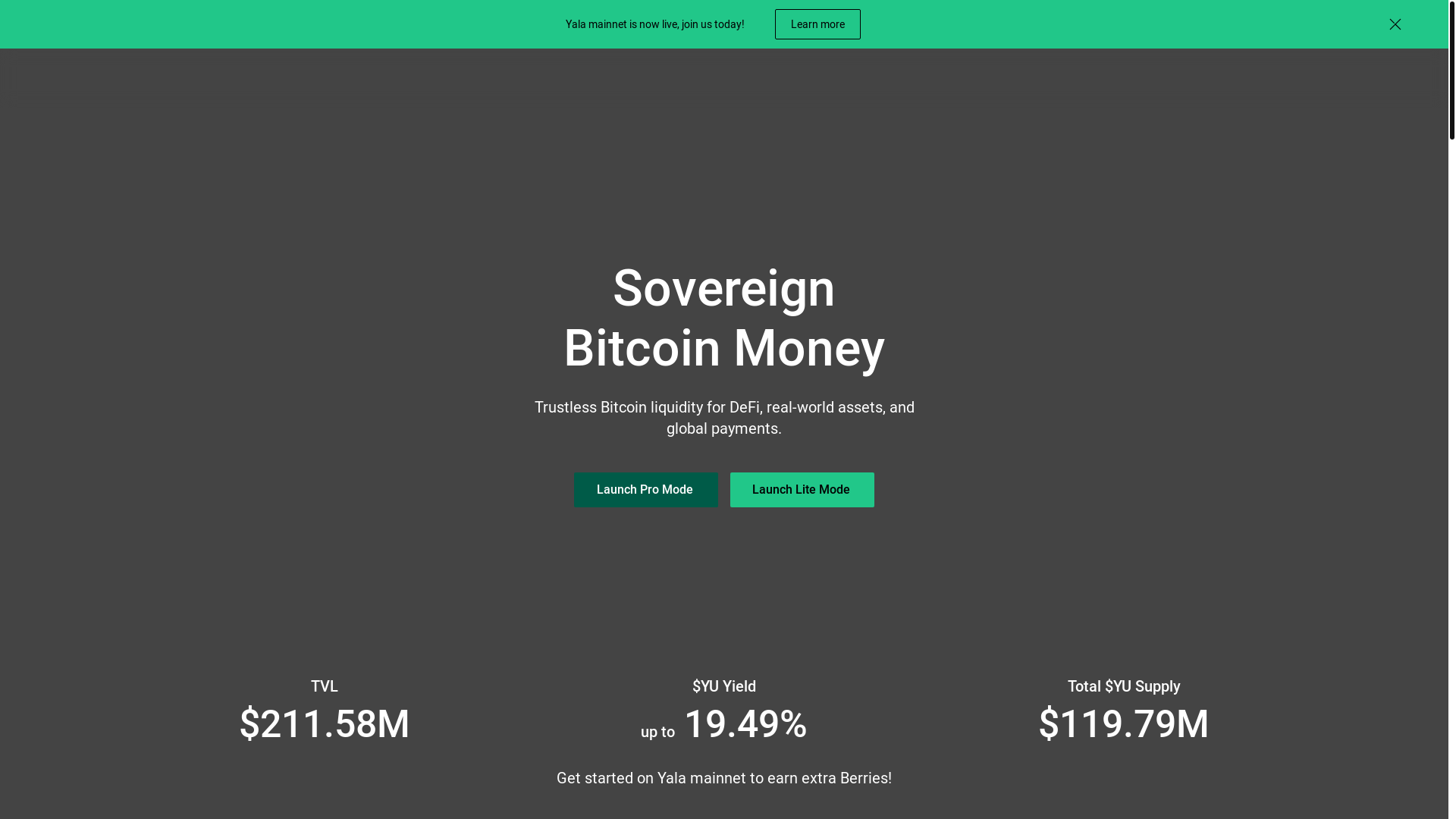 website screenshot of https://yala-web-test-next.pages.dev/