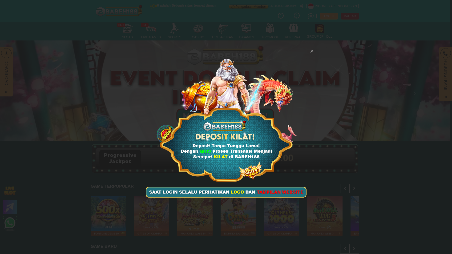 website screenshot of https://babeh188ndp.xyz/