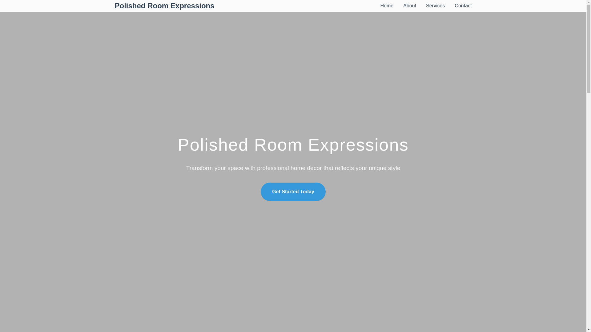 website screenshot of https://polishedroomexpressions.sbs/