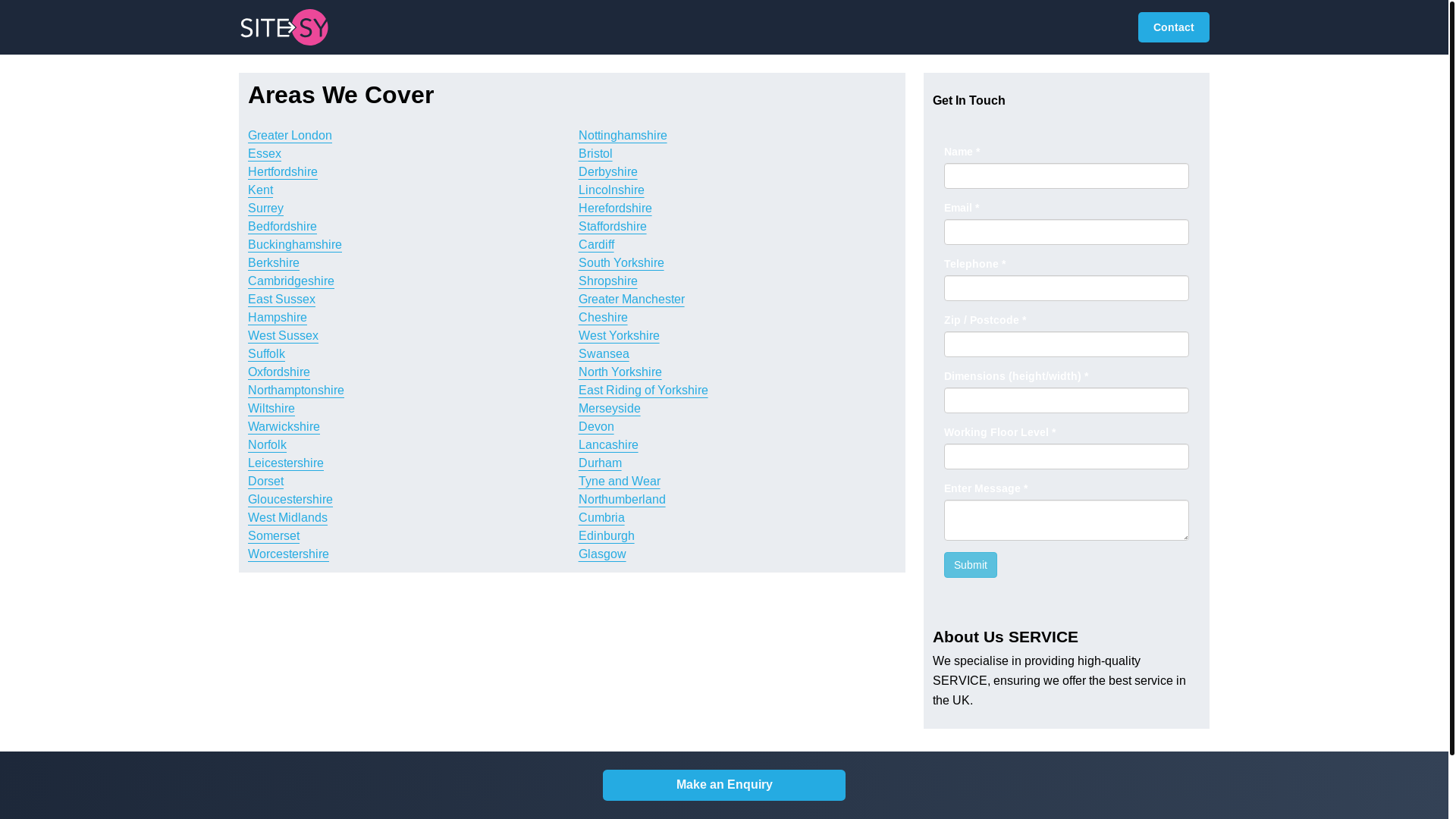 website screenshot of https://sapassessmentcompany.co.uk/