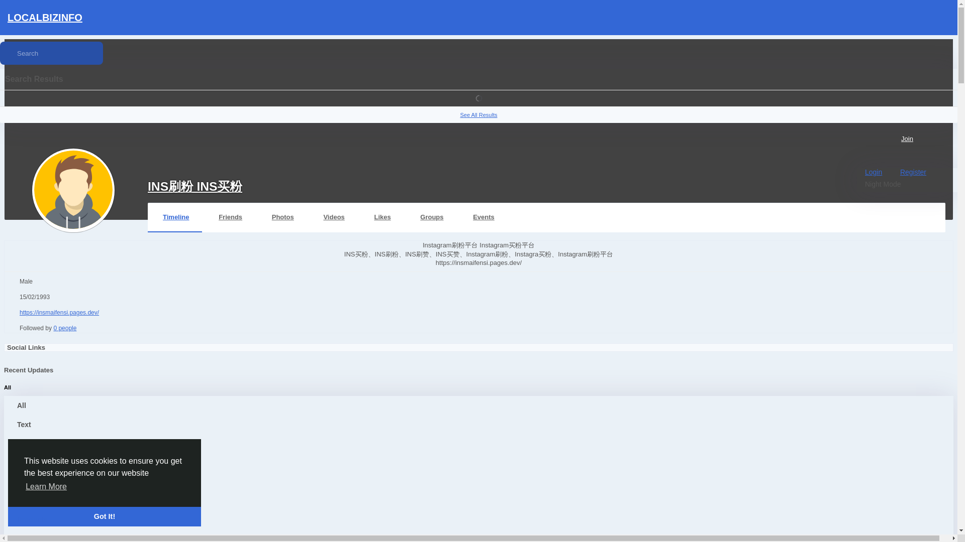 website screenshot of https://localbizinfo.net/fafacai16881