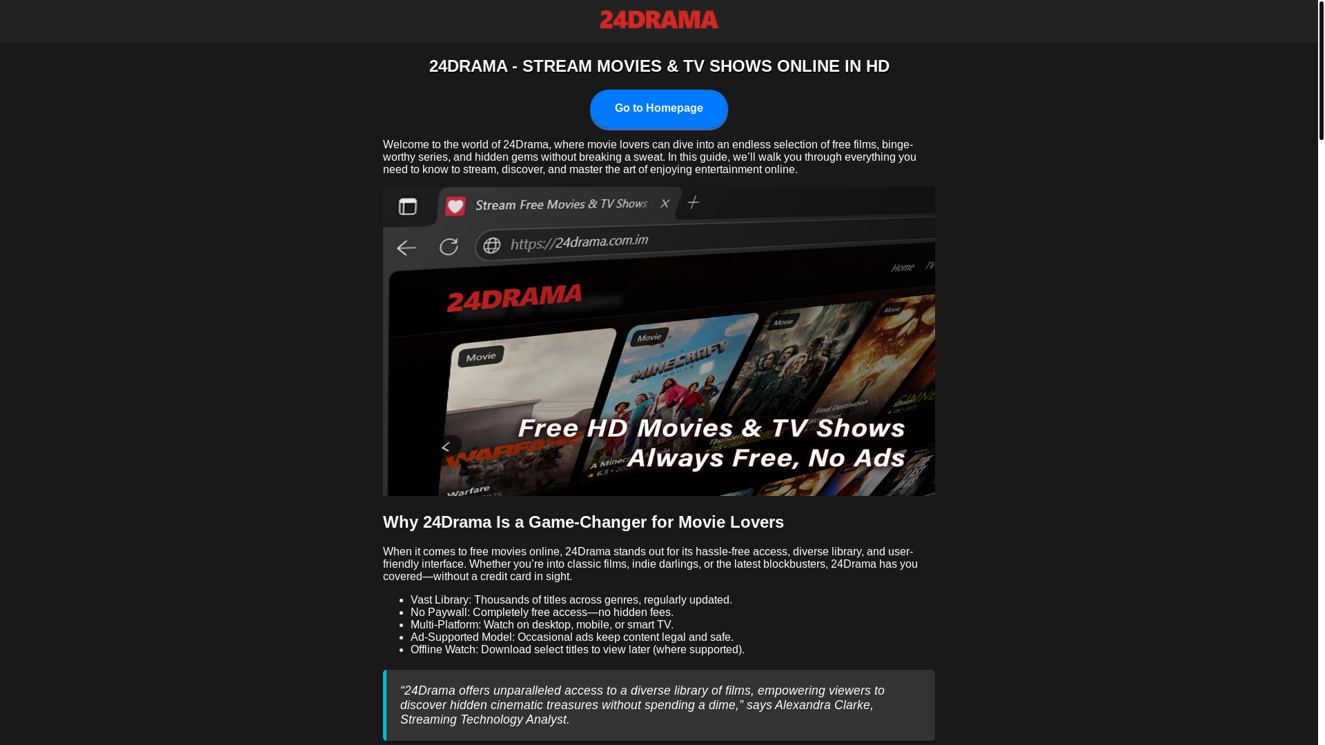 website screenshot of https://24drama.today/