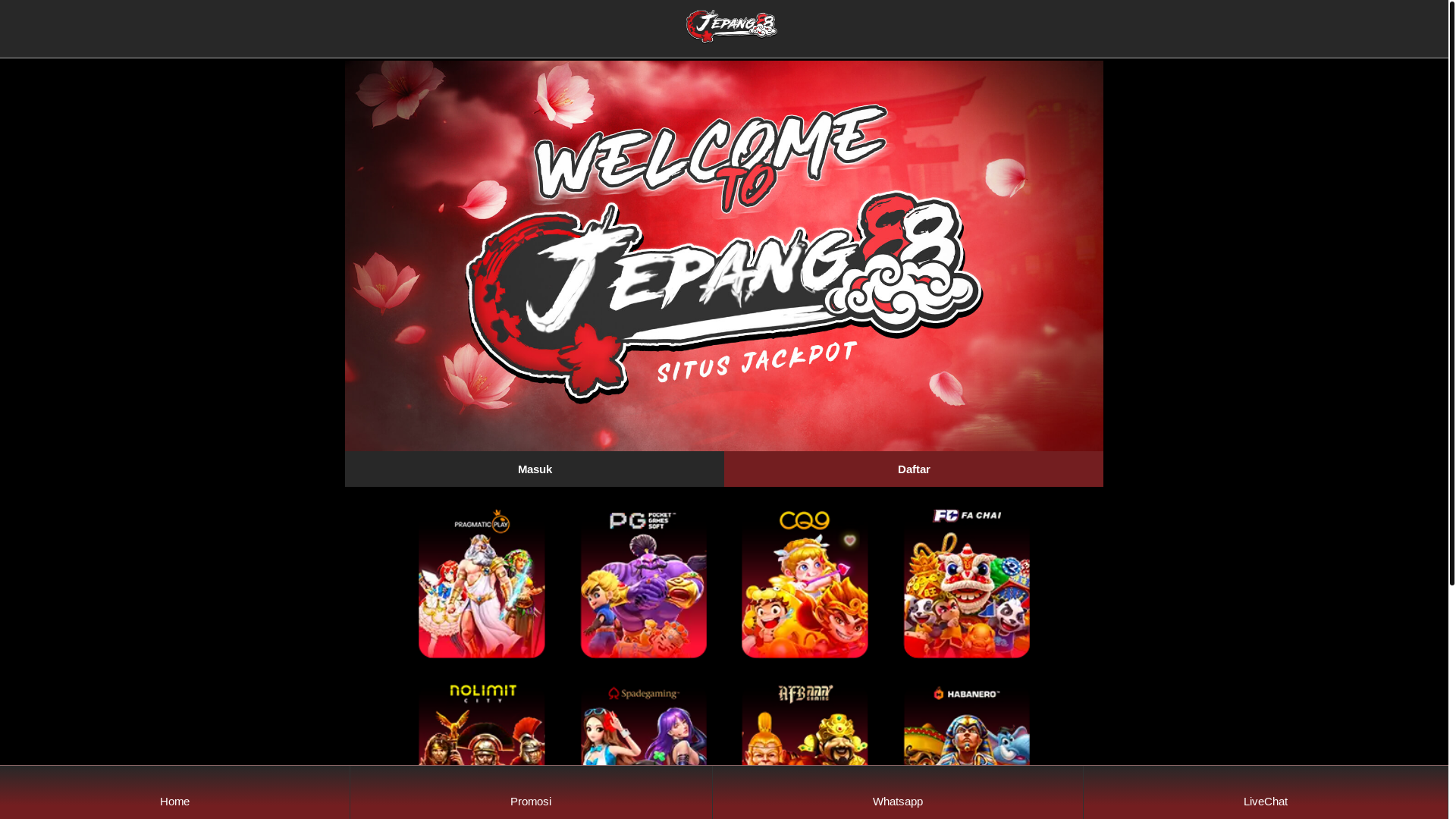 website screenshot of https://jepang88-ampbyrfk.pages.dev/