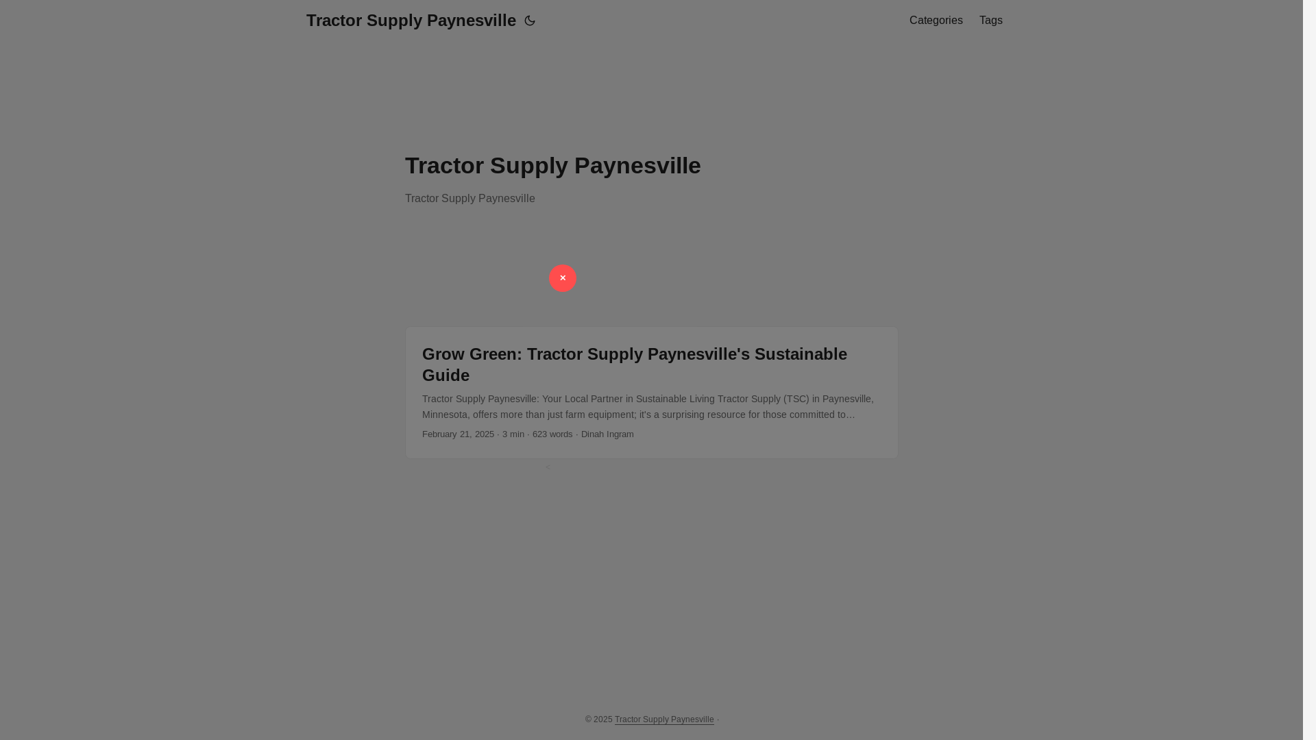 website screenshot of https://tractor-supply-paynesville.pages.dev/