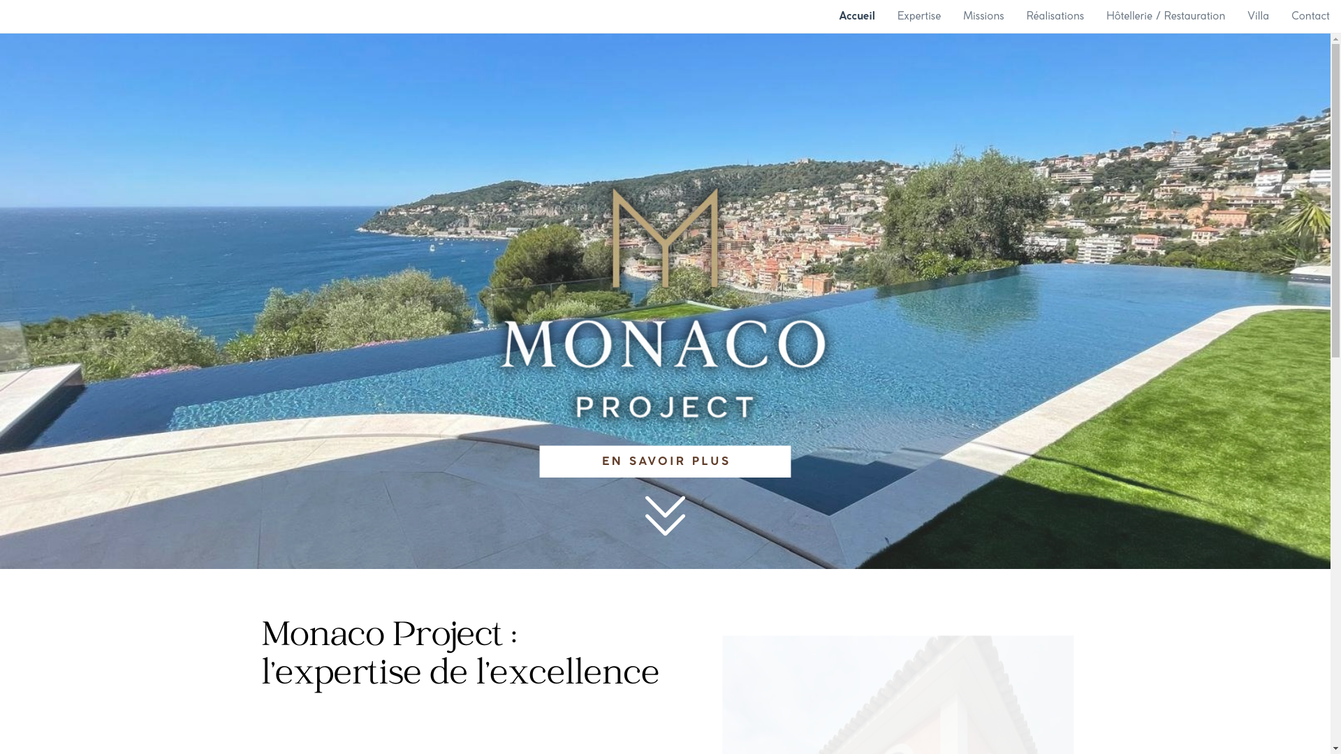website screenshot of https://monacoproject.net/