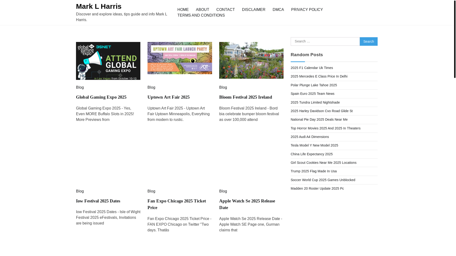 website screenshot of https://marklharrish.pages.dev/