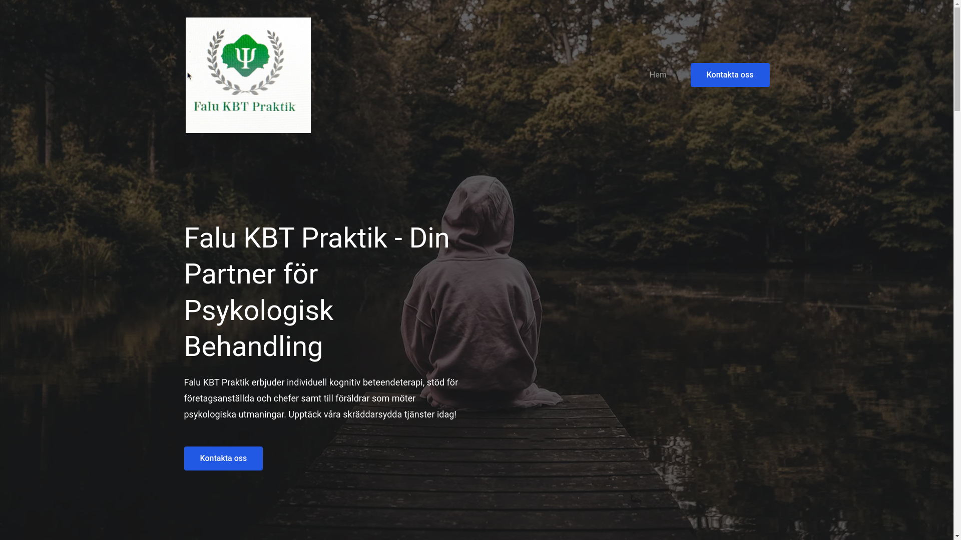 website screenshot of https://falukbtpraktik.se/