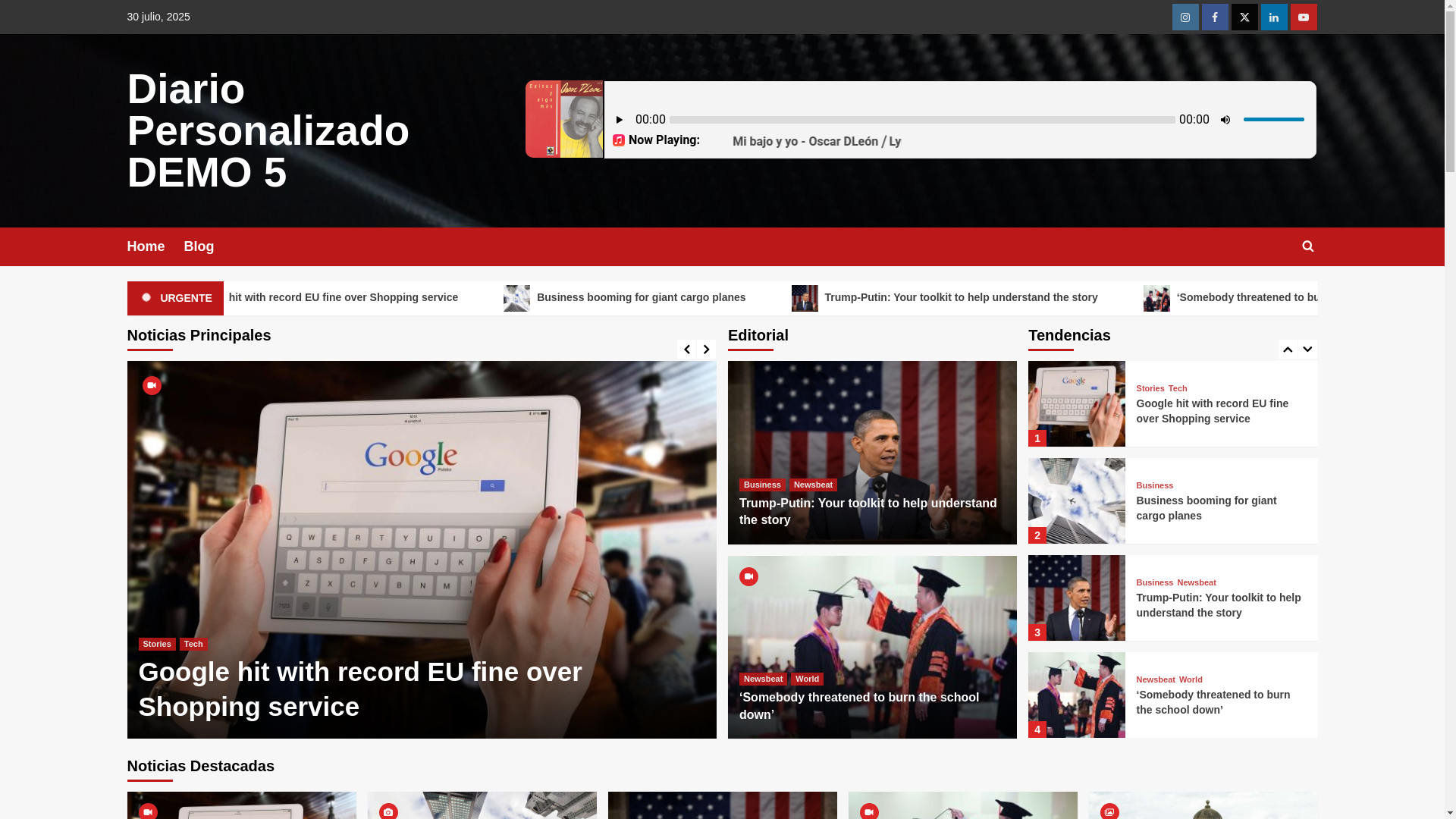 website screenshot of https://noticiassinfronterascolombia.com/