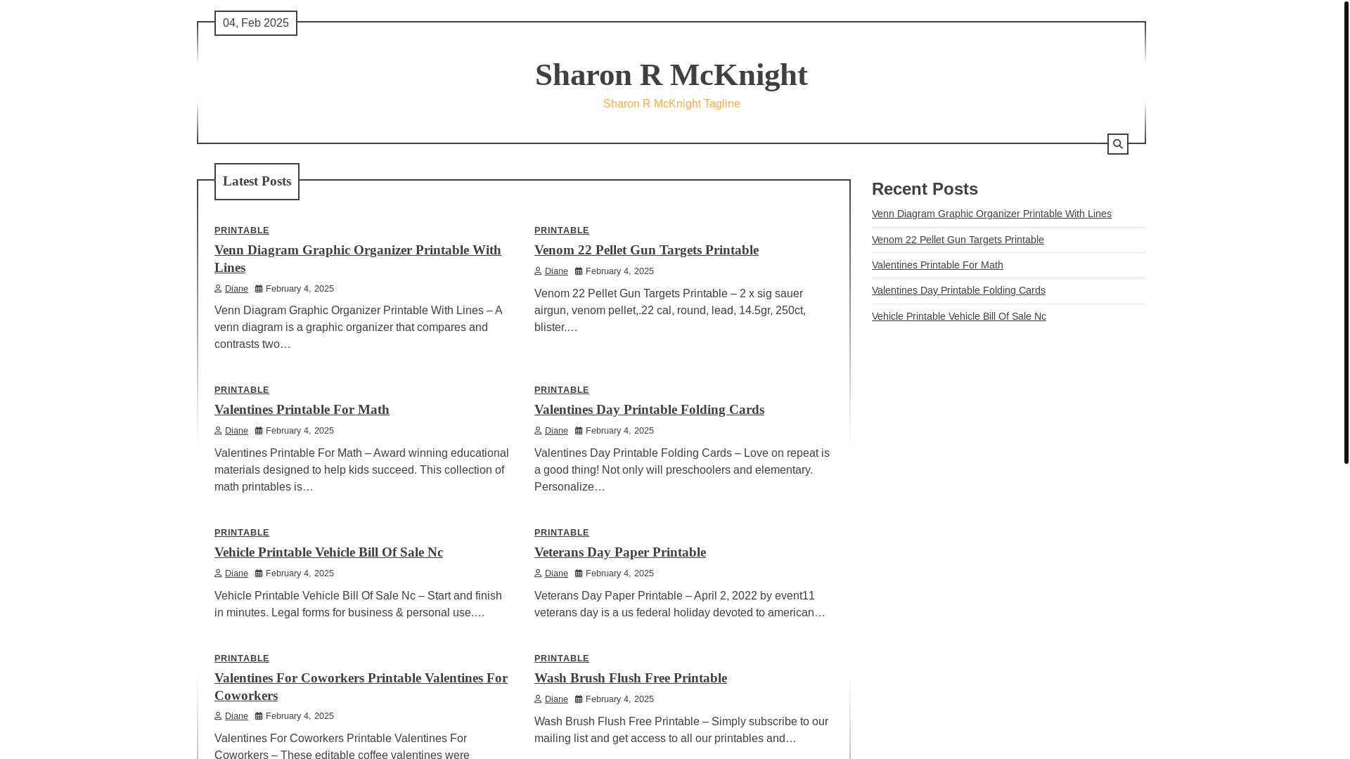 website screenshot of https://sharonrmcknightj.pages.dev/