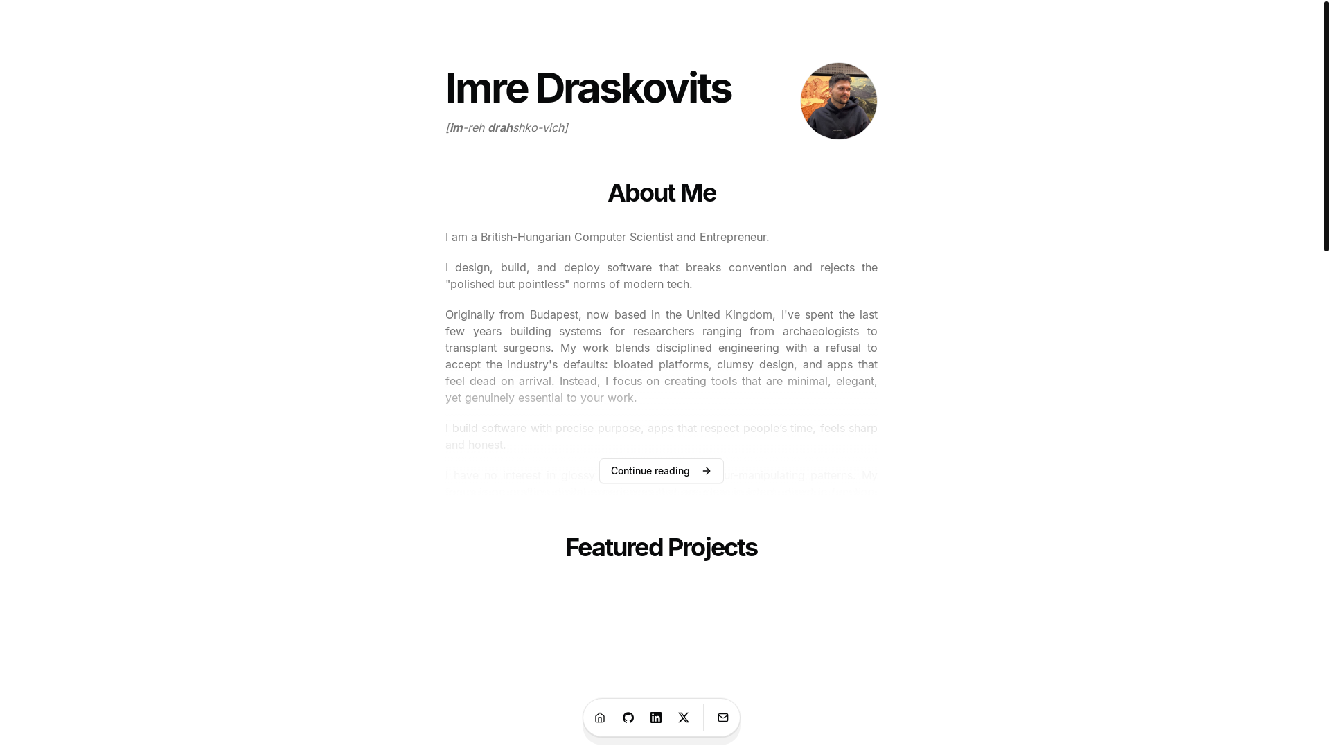 website screenshot of https://banditfive.co.uk/