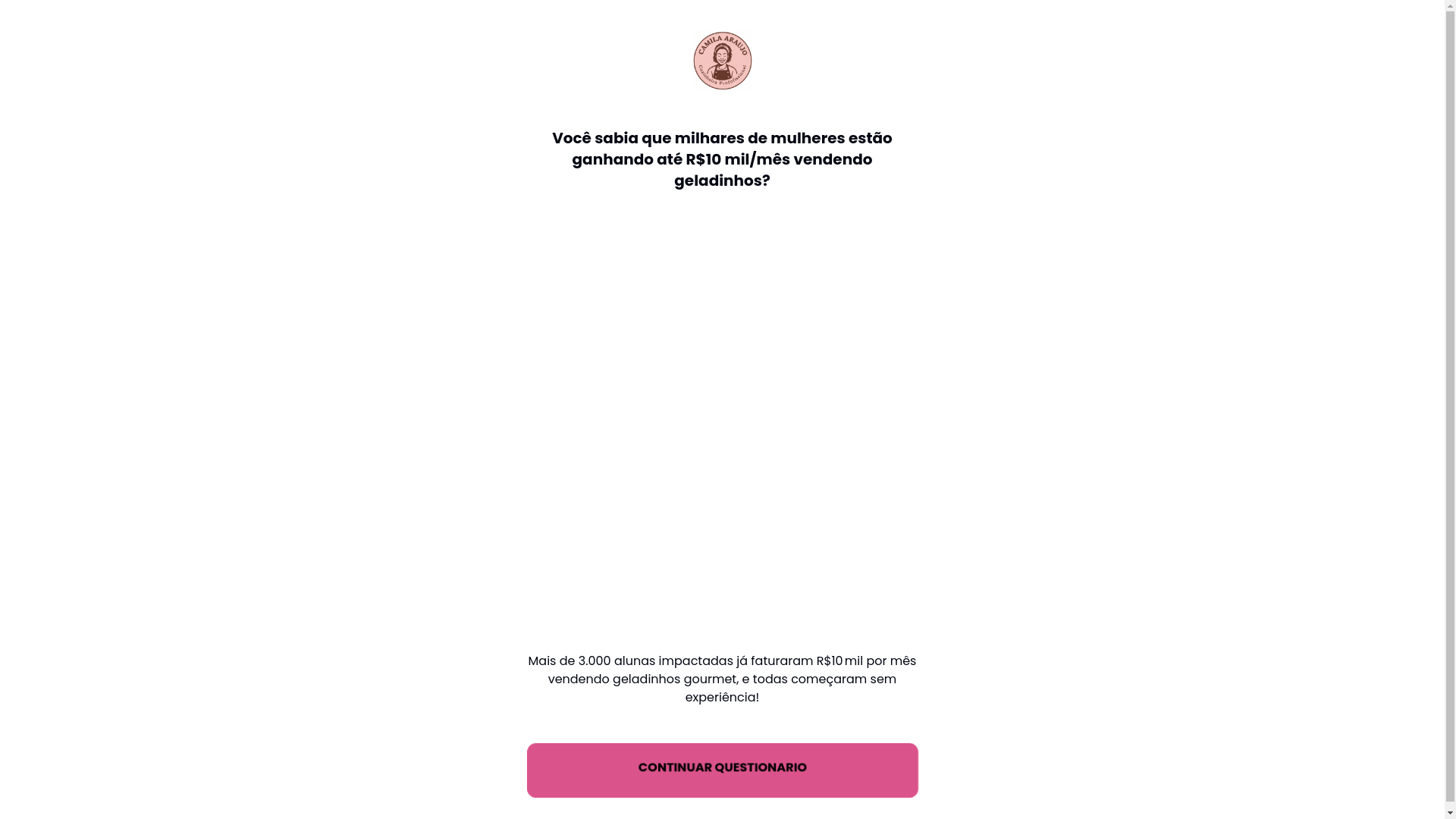 website screenshot of https://geladinhoperfeito.online/