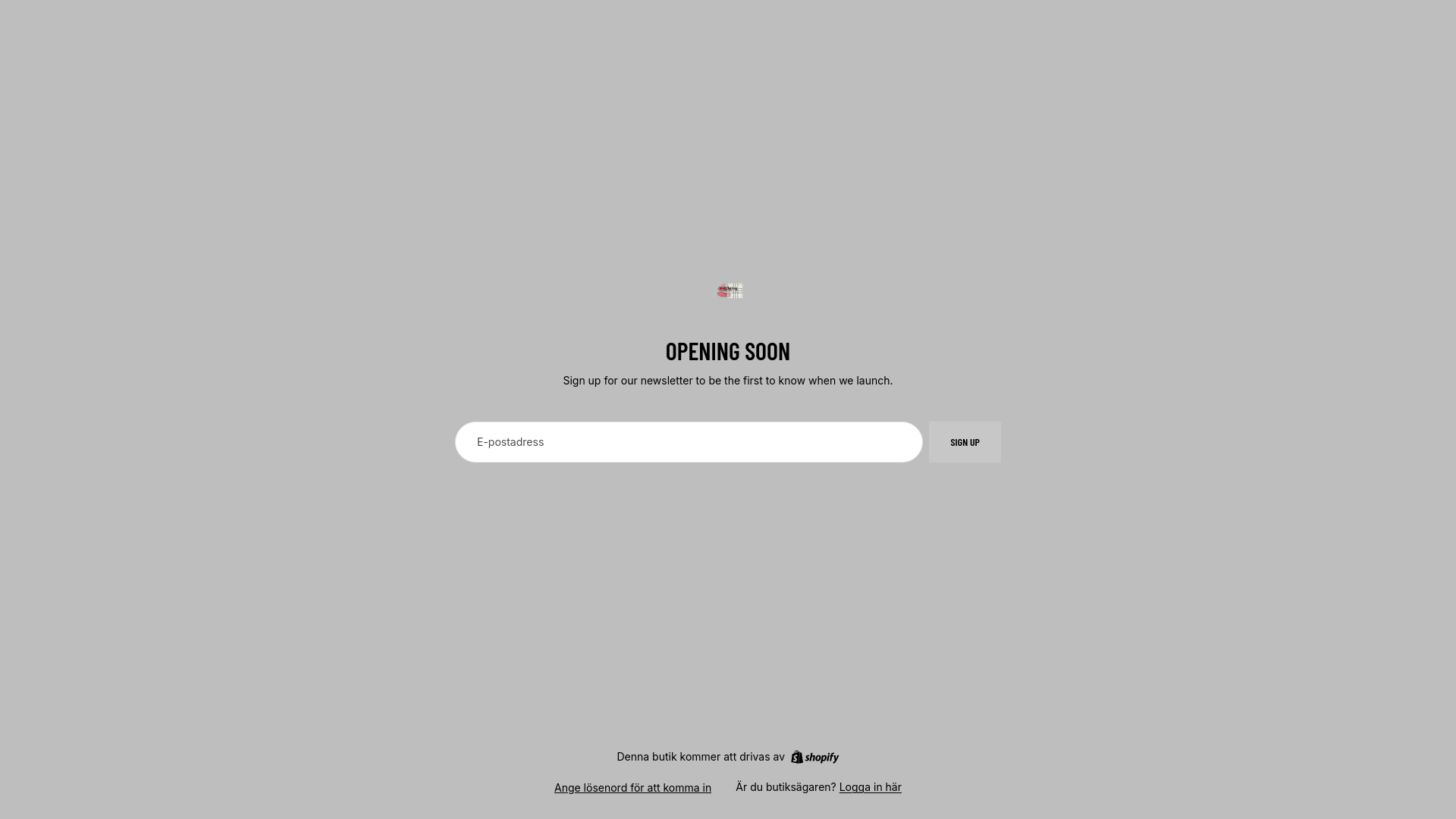 website screenshot of https://arvntclothing.se/